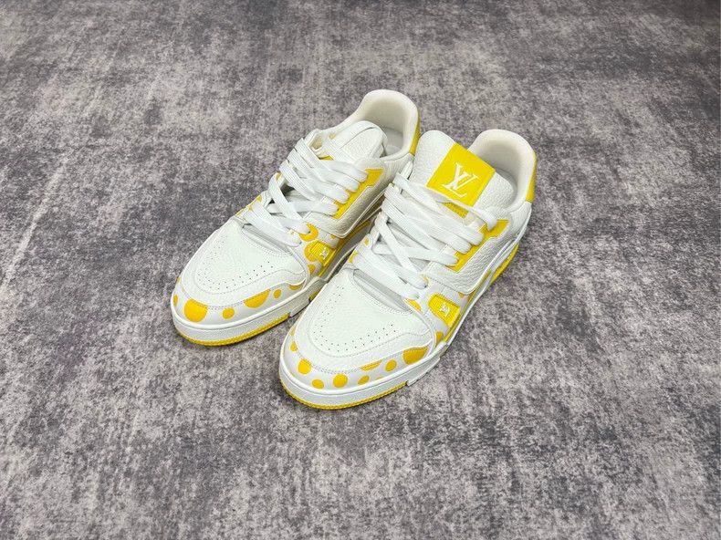 Louis Vuitton Louis Vuitton TRAINER Kusama Signature Skateboard Shoes Size US 8 / EU 41 - 2 Thumbnail