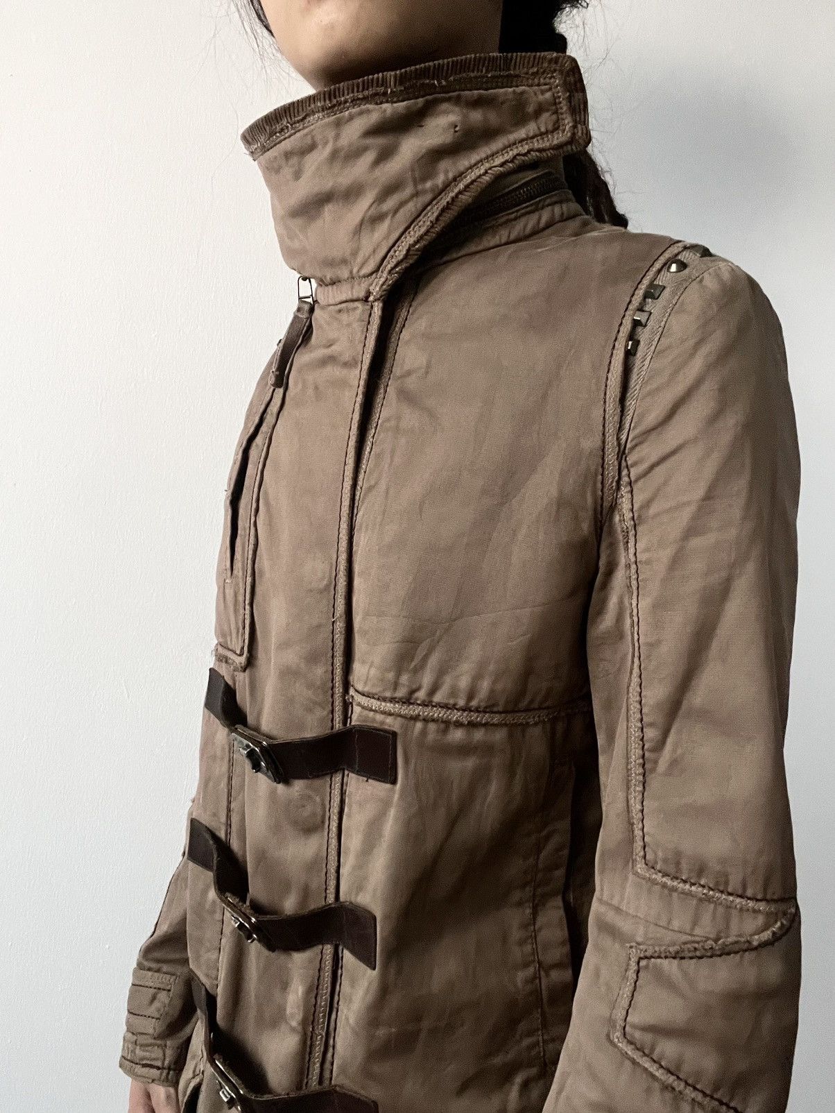 Marithe + Francois Girbaud 90s Marithe Francois Girbaud Heavy Coat Size US L / EU 52-54 / 3 - 10 Thumbnail