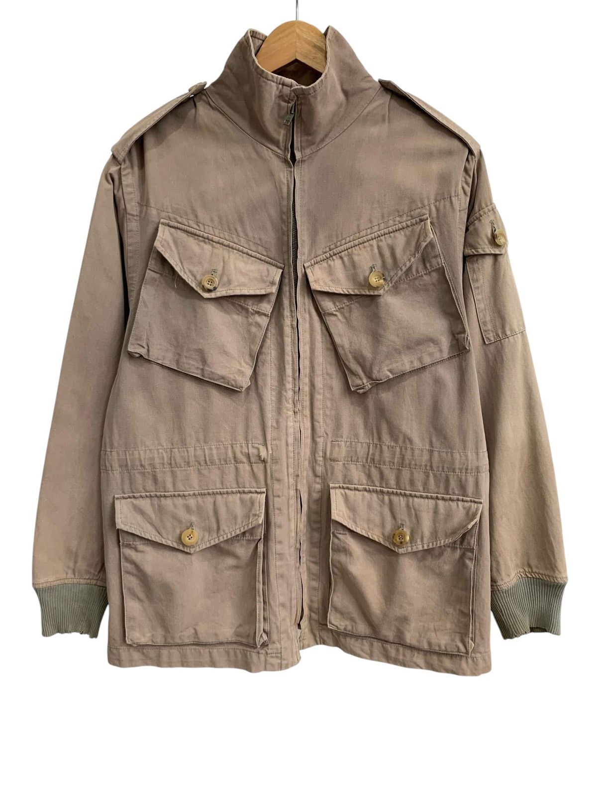 Gucci 🔥GUCCI ITALY MILITARY 4 POCKETS JACKETS Size US M / EU 48-50 / 2 - 1 Thumbnail