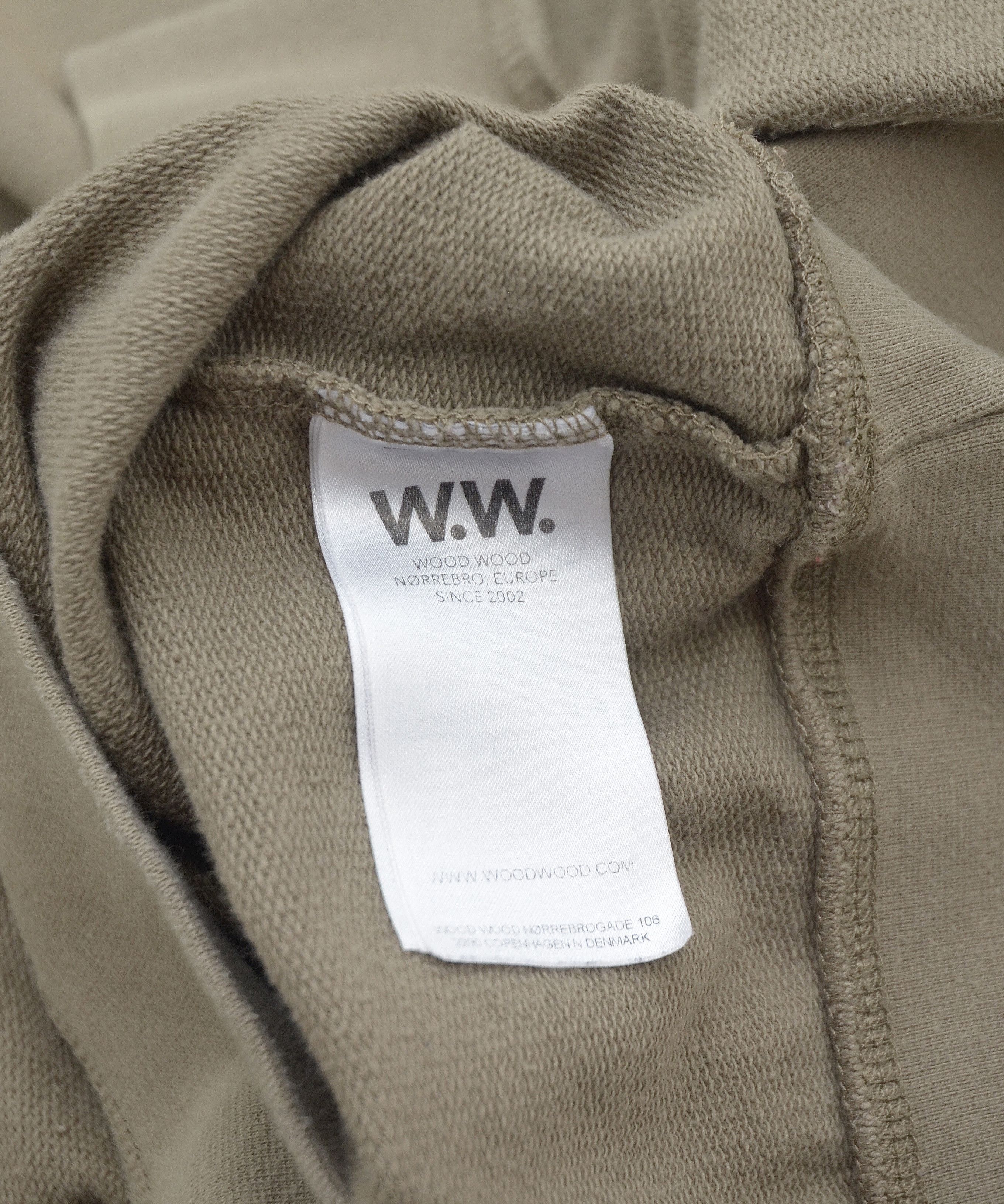 Wood Wood Wood Wood Crewneck sweatshirt Double A Khaki size M Size US M / EU 48-50 / 2 - 11 Thumbnail