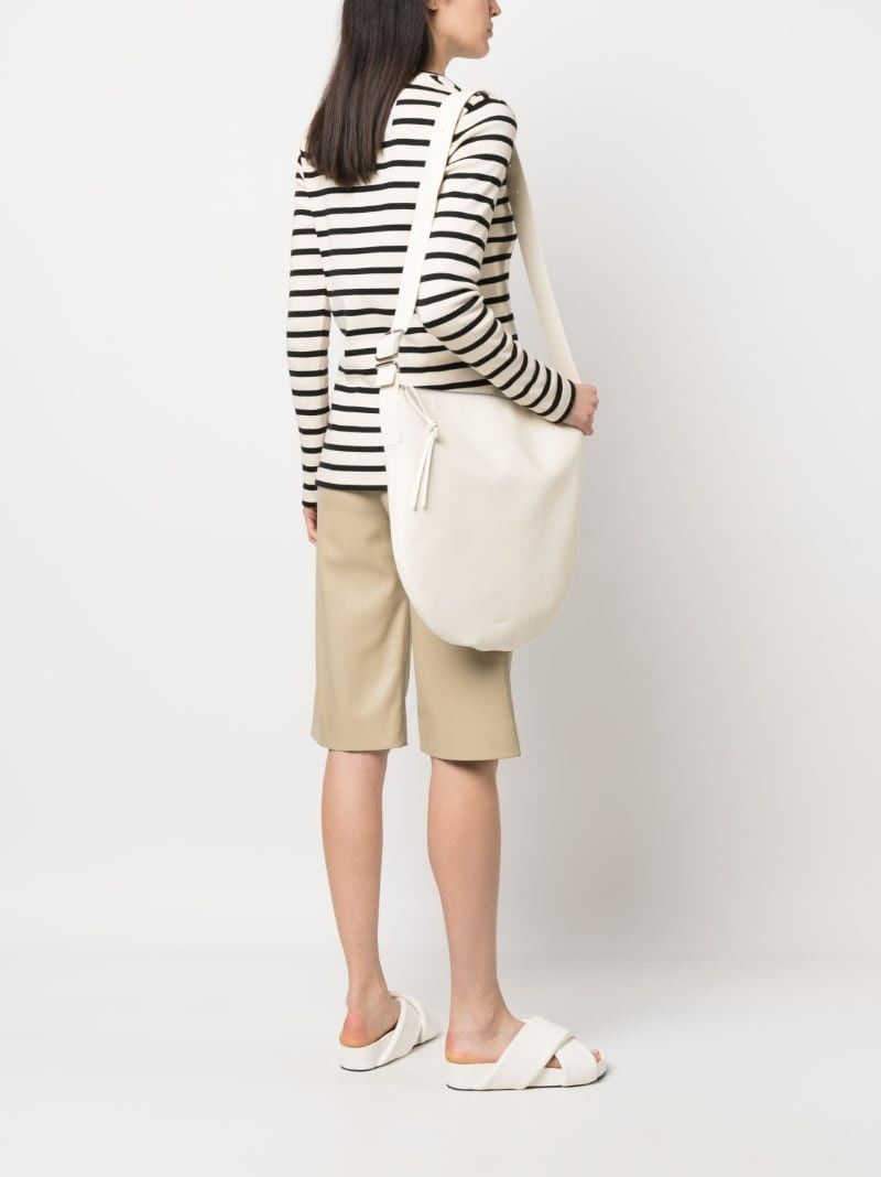 Jil Sander o1loc1c0426 Size:OS/Large Calf Leather Tote Bag in White Size ONE SIZE - 5 Thumbnail