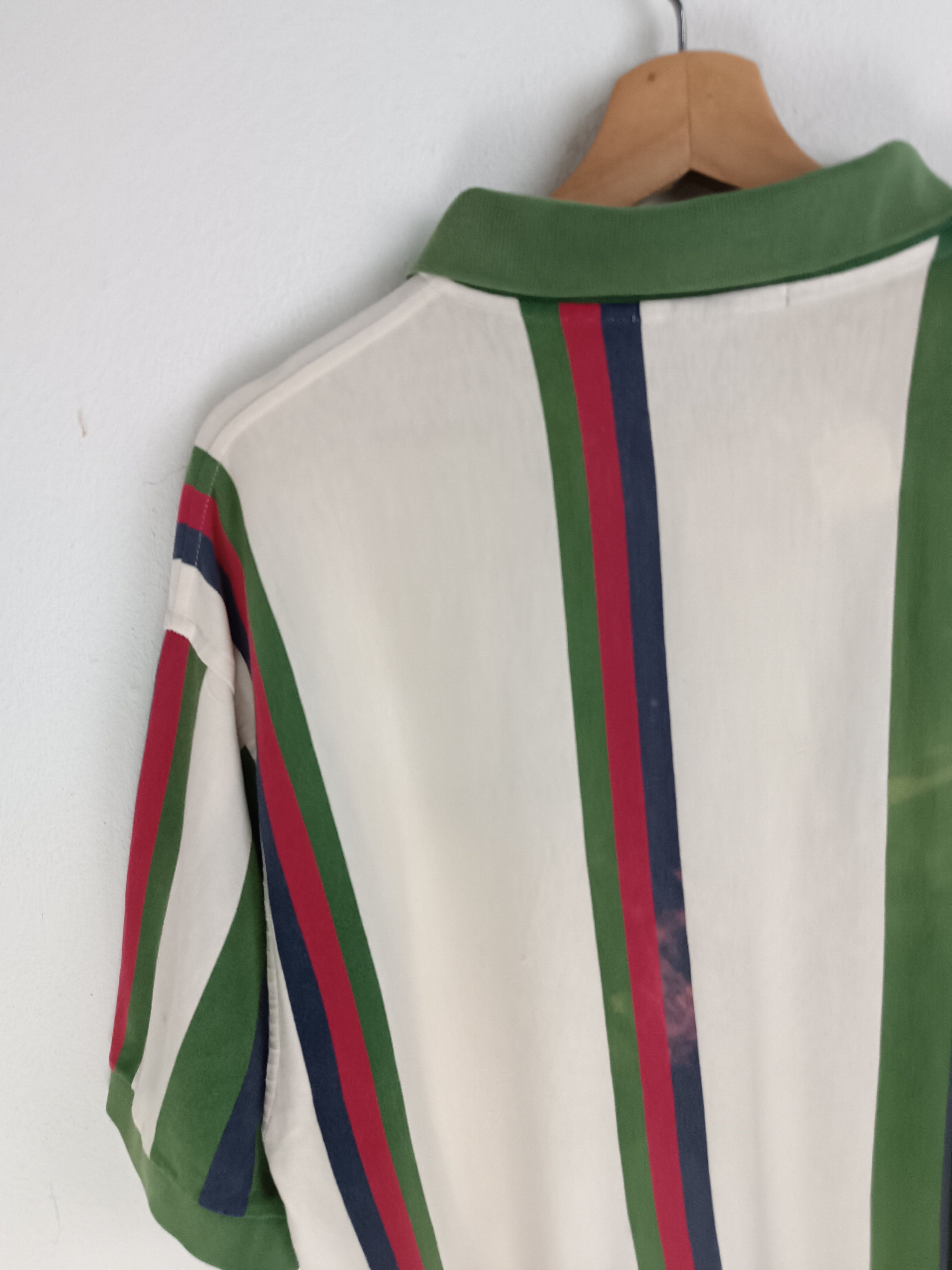 Antigua VINTAGE 90'S ANTIGUA CINCINNATI BELL STRIPE POLO TEE RARE Size US XL / EU 56 / 4 - 13 Thumbnail