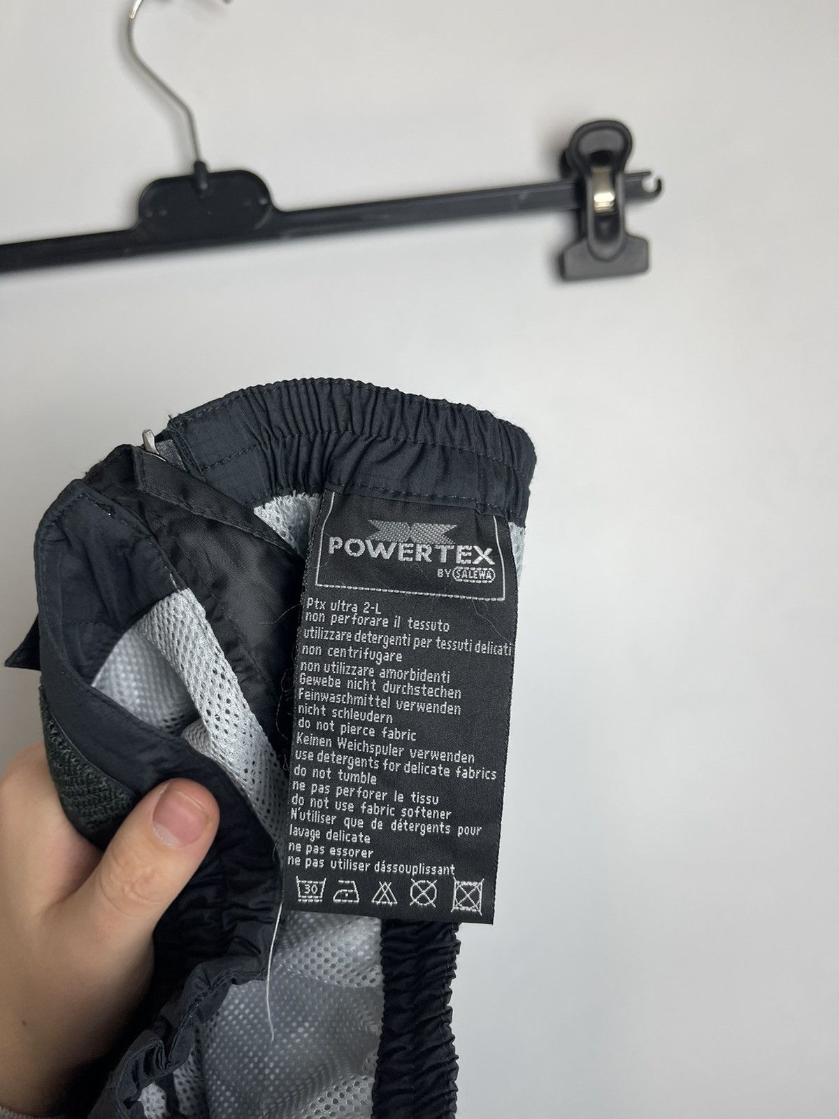 SALEWA Salewa nylon powertex alpine active black ski pants Size US 32 / EU 48 - 14 Thumbnail