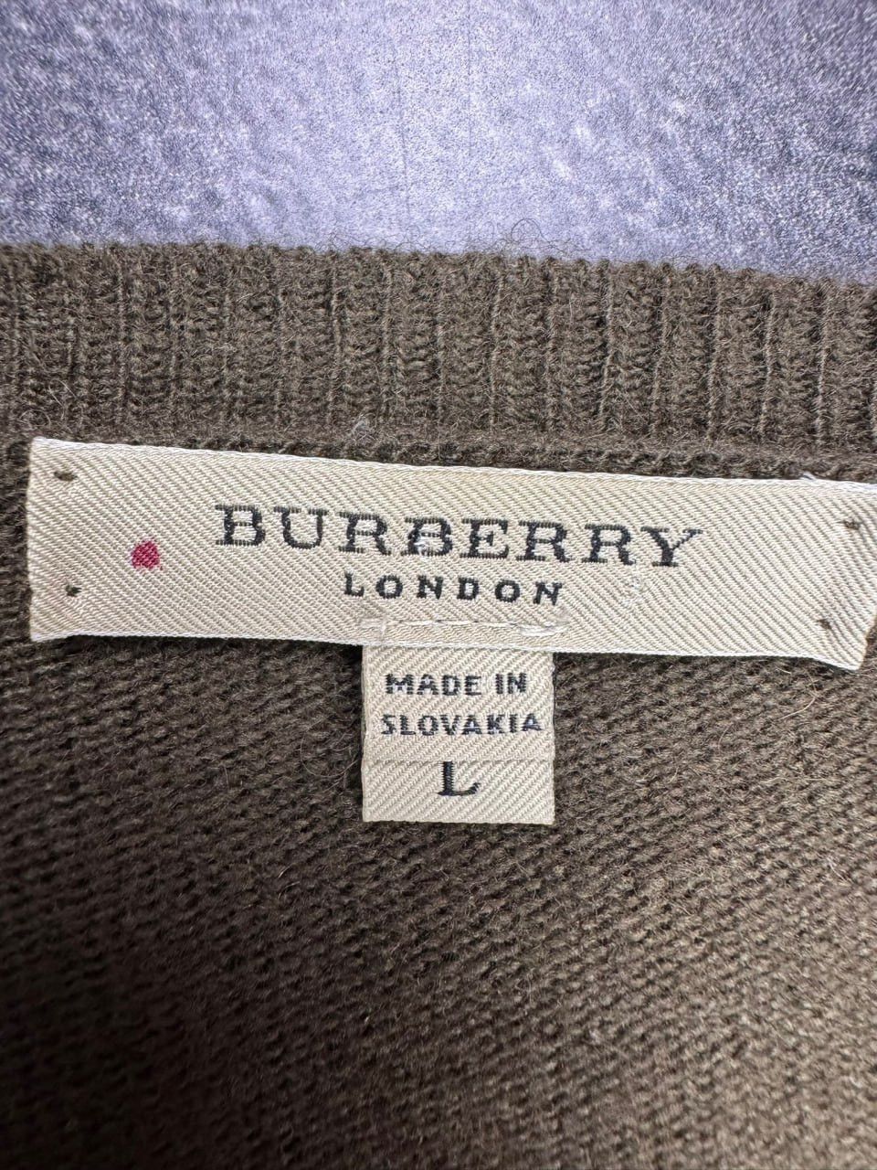 Burberry Burberry Wool Sweater cardigan Size L / US 10 / IT 46 - 4 Thumbnail