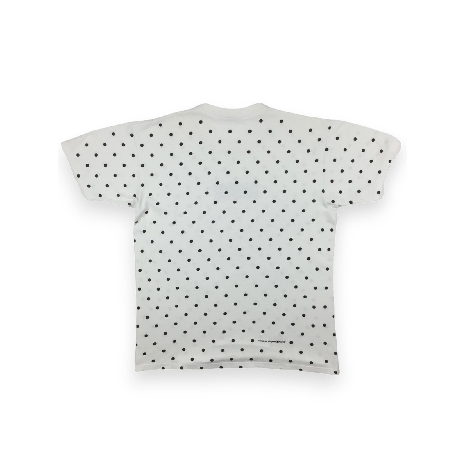 Supreme 2012 Supreme x CDG Polka Dot White Box Logo Tee Size US L / EU 52-54 / 3 - 3 Thumbnail