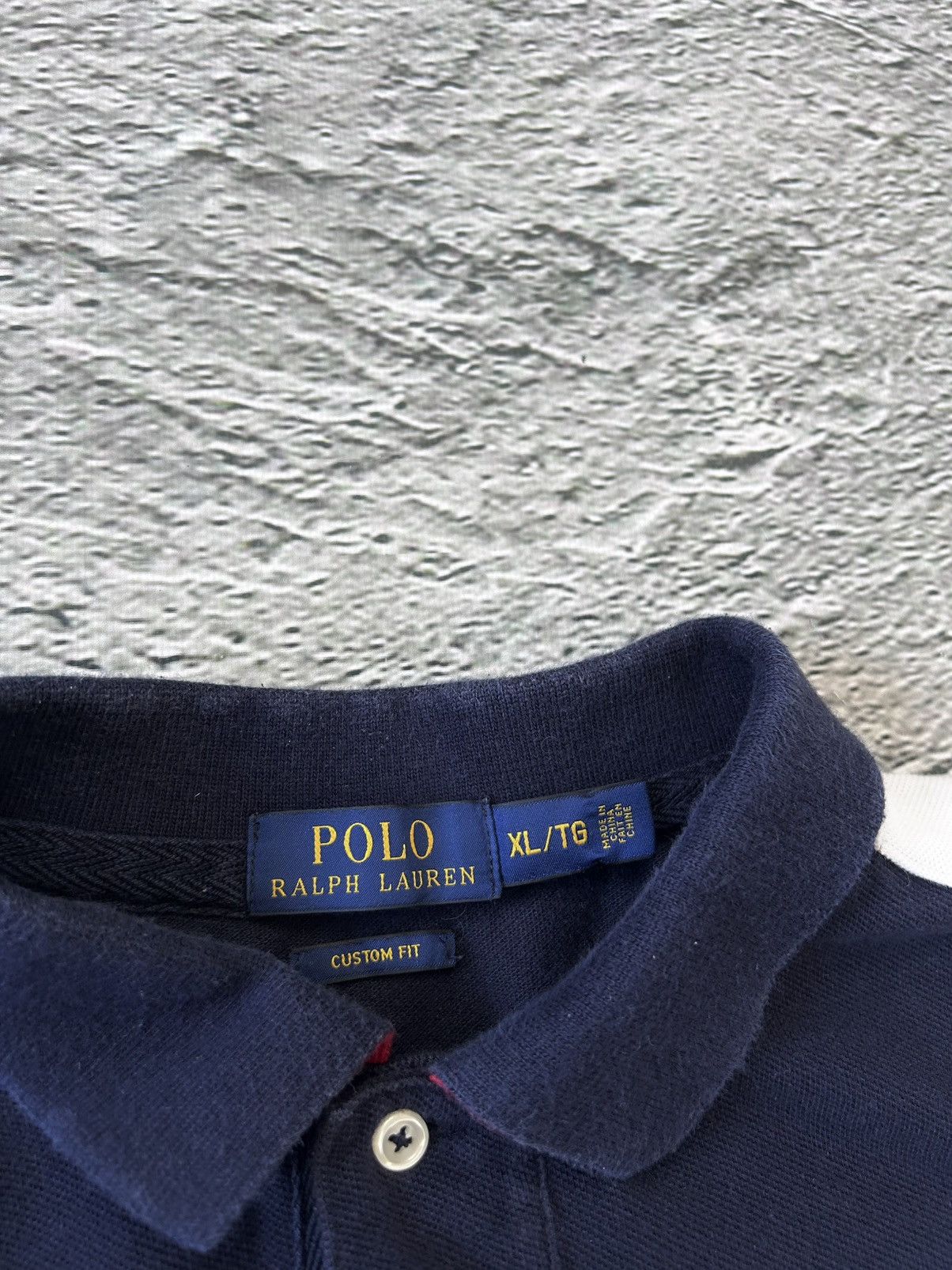 Ralph Lauren Chief Keef Polo Ralph Lauren USA vintage shirt navy blue Size US XL / EU 56 / 4 - 3 Thumbnail