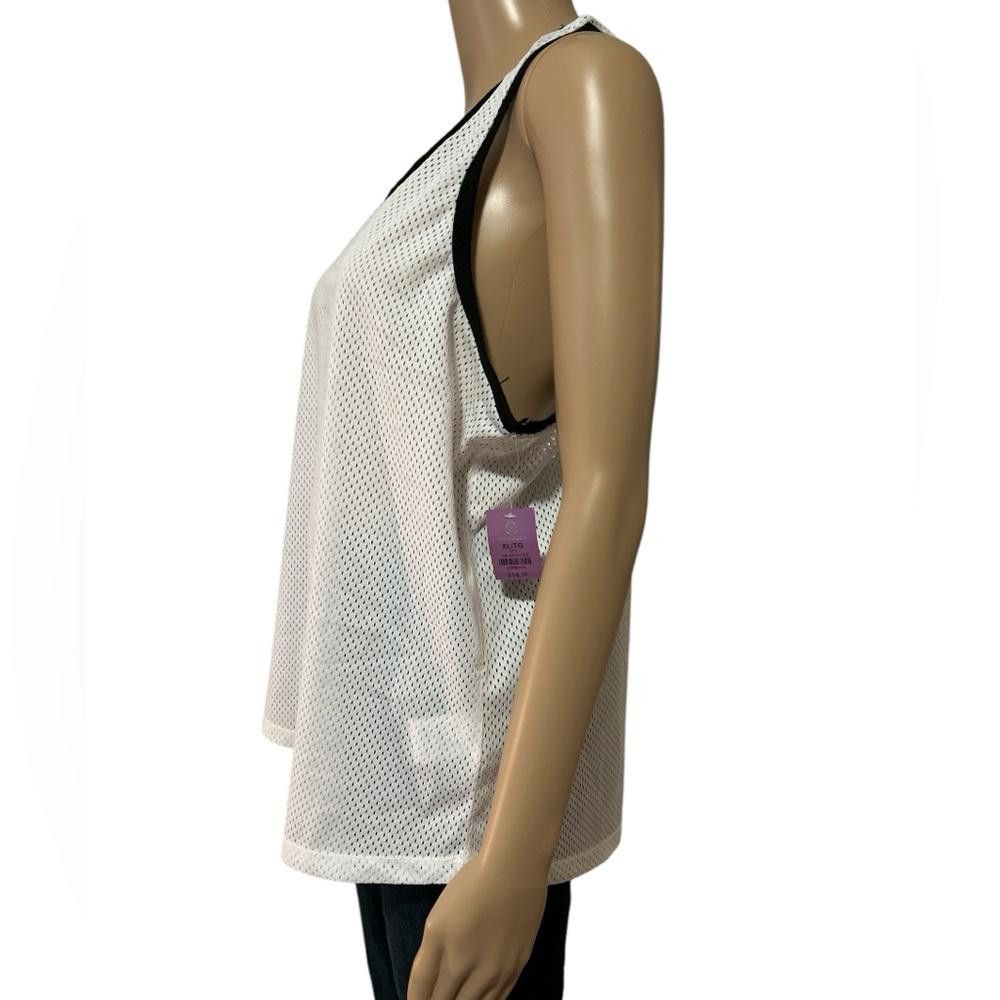 Designer Women's Athletic Mesh Tank Top - Size XL Size XL / US 12-14 / IT 48-50 - 2 Thumbnail