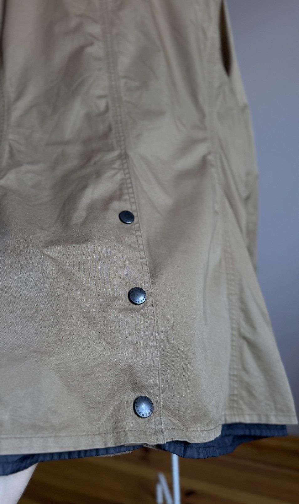 Barbour Barbour Waterproof Breathable Long Beige Jacket Coat Womens Size XXL / US 16-18 / IT 52-54 - 7 Thumbnail