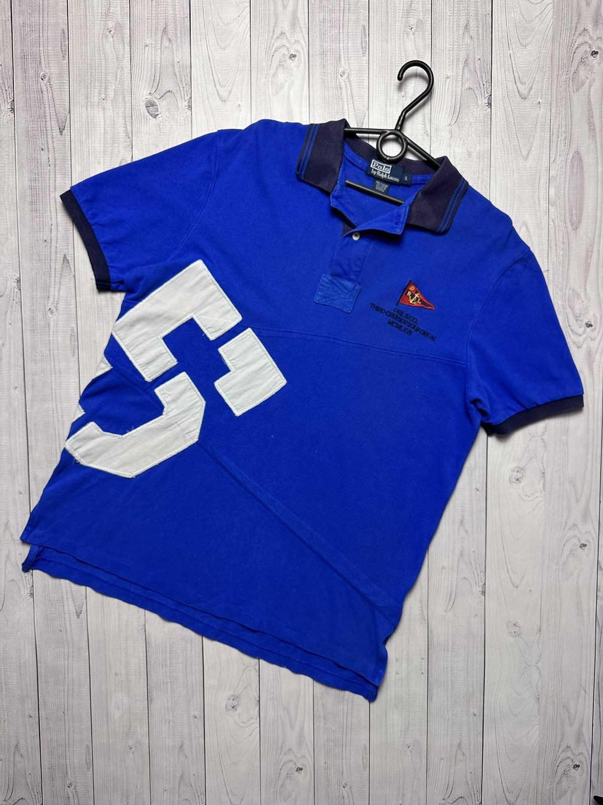 Polo Ralph Lauren × Ralph Lauren × Vintage Vintage Polo Ralph Lauren size L big logo Size US L / EU 52-54 / 3 - 1 Thumbnail
