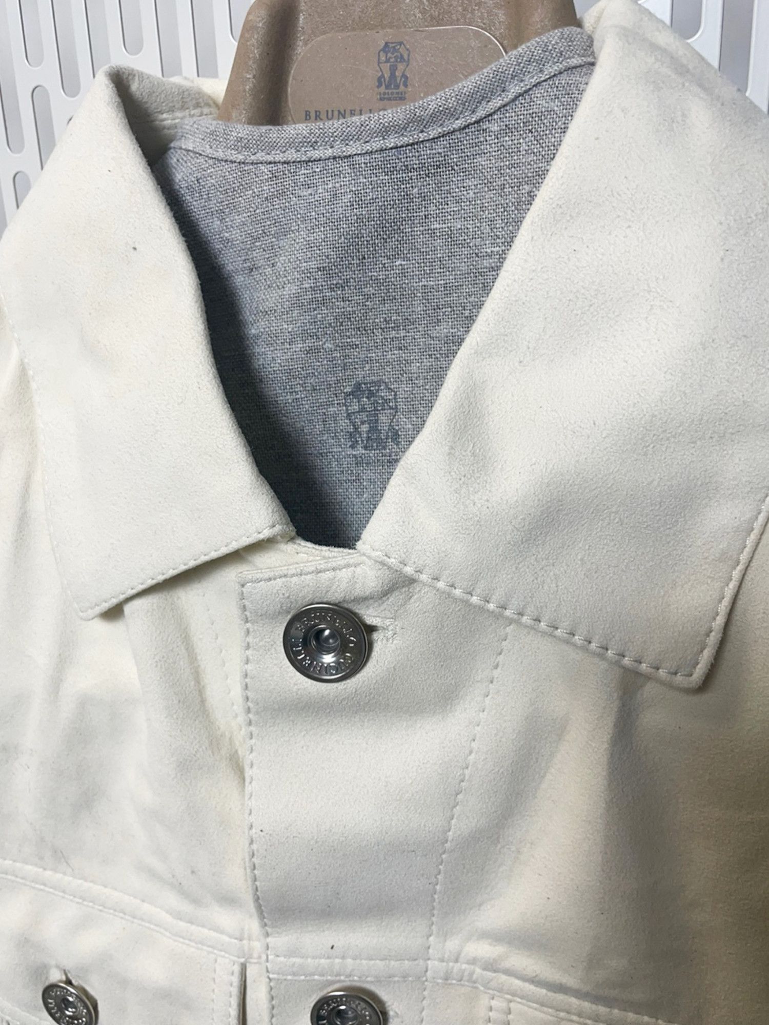 Brunello Cucinelli BRUNELLO CUCINELLI Mens Buttoned Straight Hem Jacket Size US M / EU 48-50 / 2 - 6 Thumbnail