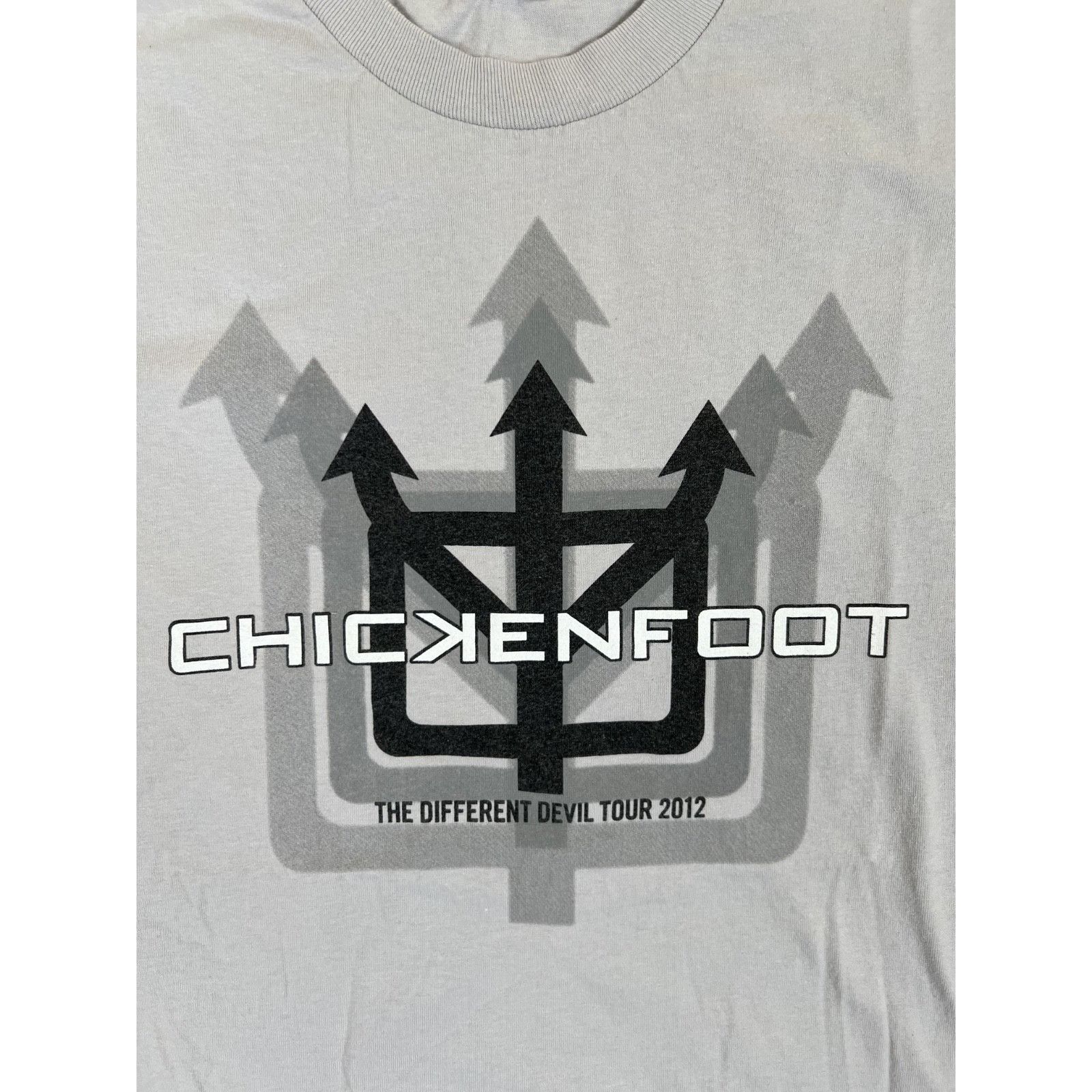 Other Chickenfoot “Different Devil” Tour 2012 Gray Graphic T-Shirt Size US L / EU 52-54 / 3 - 2 Thumbnail