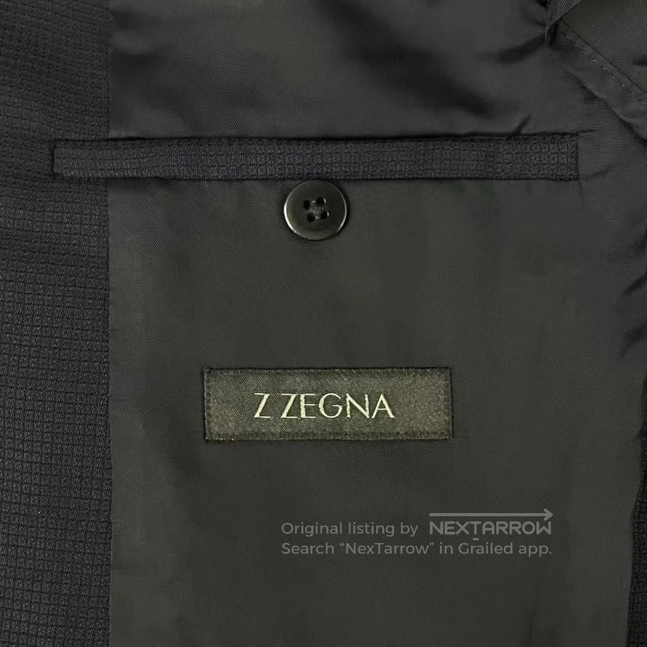 Ermenegildo Zegna Wool Blend Suit Jacket.