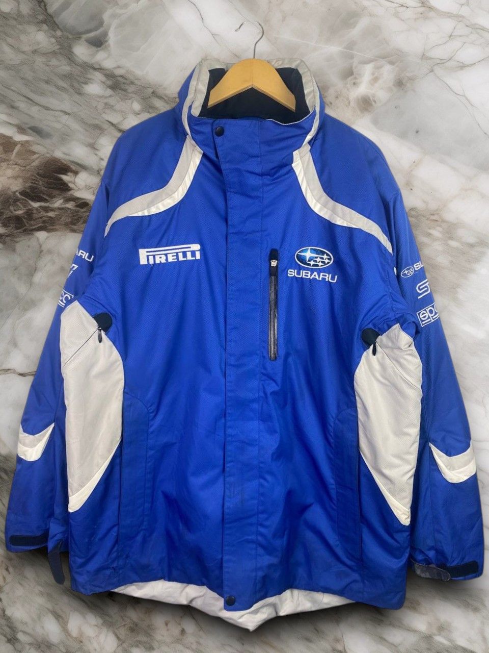 Japanese Brand vintage subaru world rally team jacket nice design Size US XXL / EU 58 / 5 - 1 Thumbnail