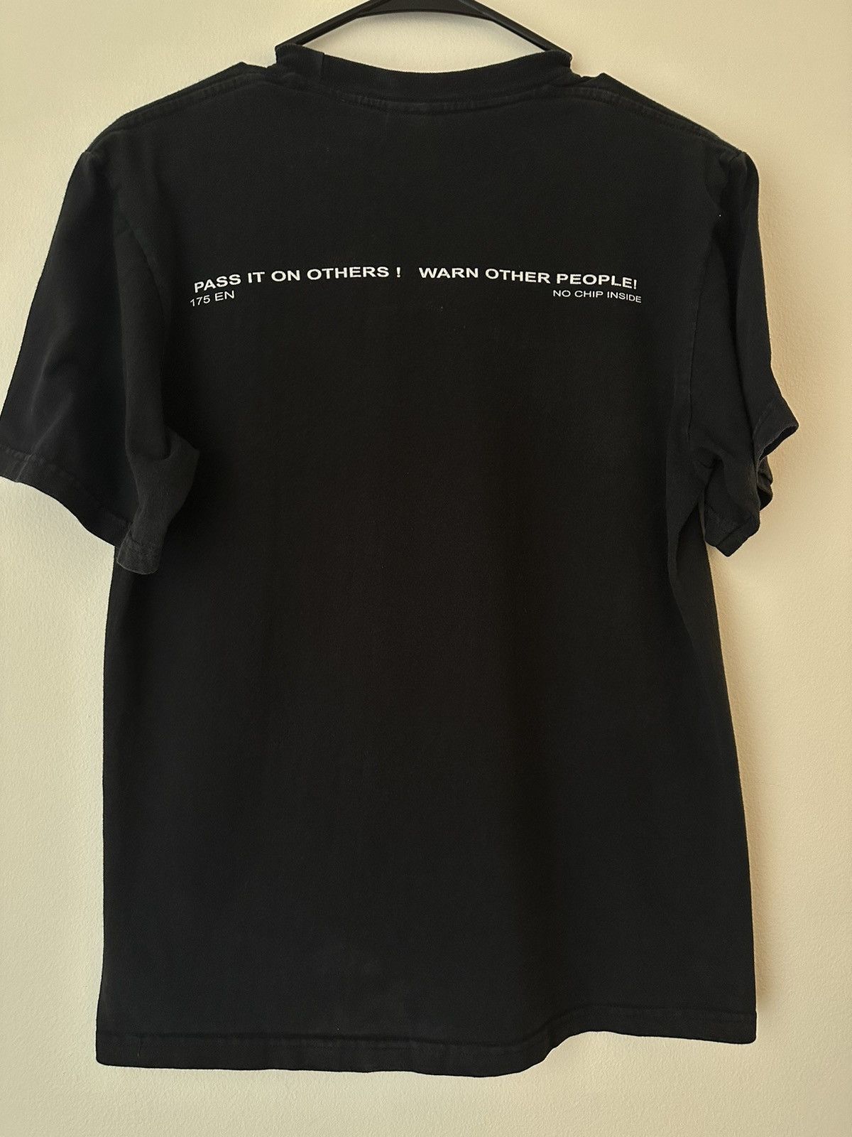 Supreme Supreme Warning Tee Size US S / EU 44-46 / 1 - 3 Thumbnail