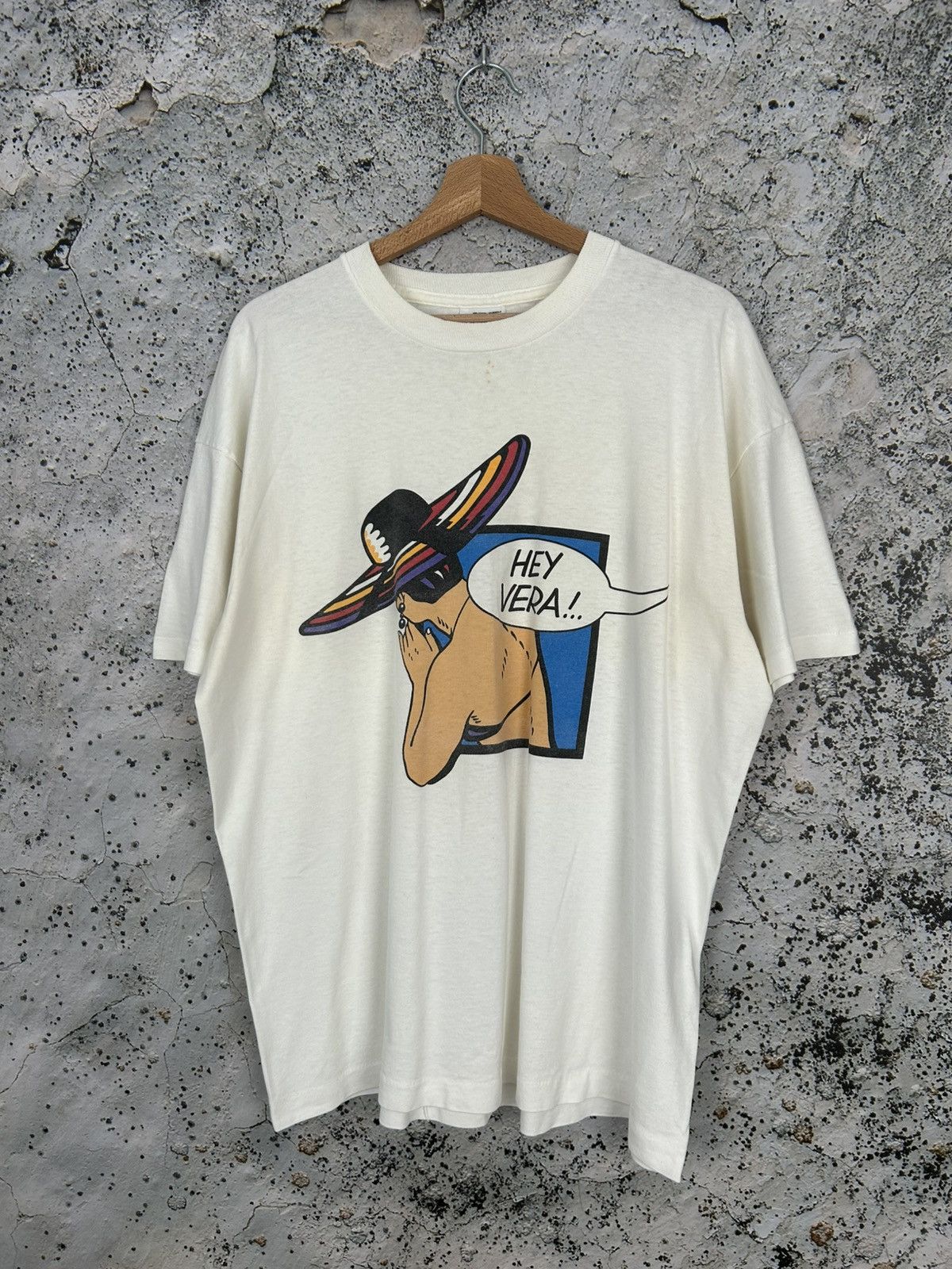 Vintage Vintage Graphic Tee Summer Humor Beer Single Stitch 90s Size US XL / EU 56 / 4 - 1 Thumbnail
