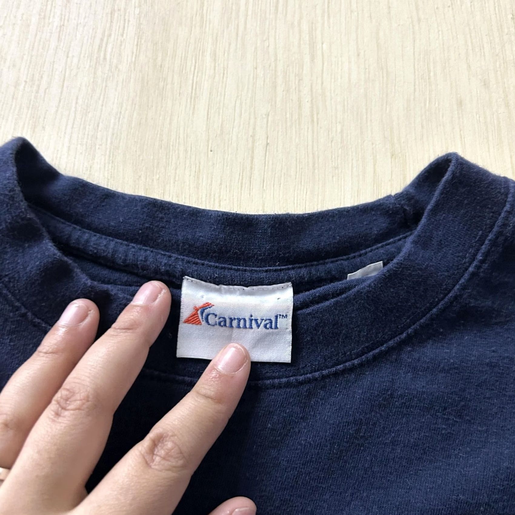 Vintage Cozumel Mexico Tropical Travel Graphic T-Shirt Mens Large Blue Carnival Souvenir Shirt Size US L / EU 52-54 / 3 - 2 Thumbnail