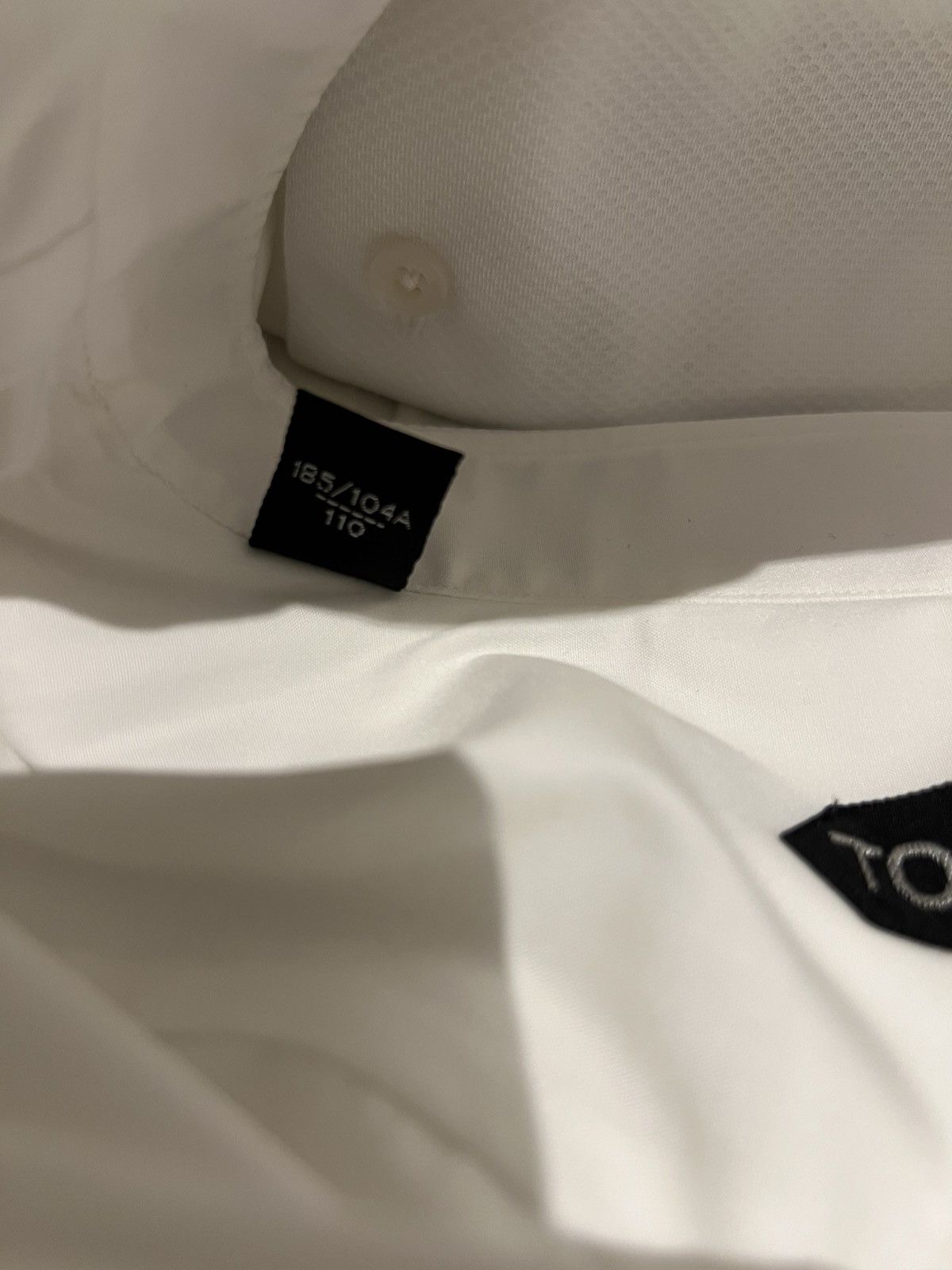 Tom Ford TOM FORD White Dress tuxedo Shirt Size 17 43 Long Sleeves Size US XL / EU 56 / 4 - 9 Thumbnail