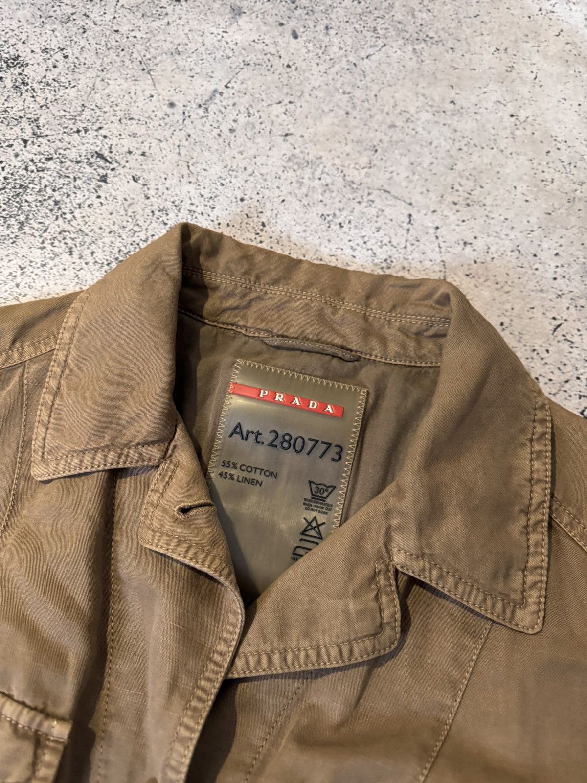 Prada Prada Brown cotton jacket Size M / US 6-8 / IT 42-44 - 3 Thumbnail