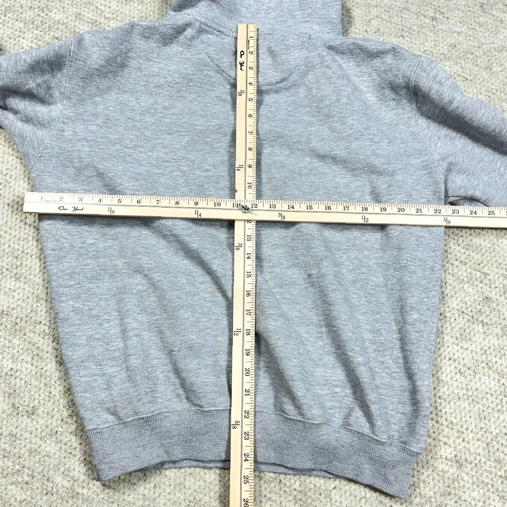 Hard Rock Cafe Hard Rock Cafe Hoodie Adult Large Gray Pullover Sweatshirt Myrtle Beach Heather Shirt Men's 90s American Graphic Print Hooded Size US L / EU 52-54 / 3 - 6 Thumbnail