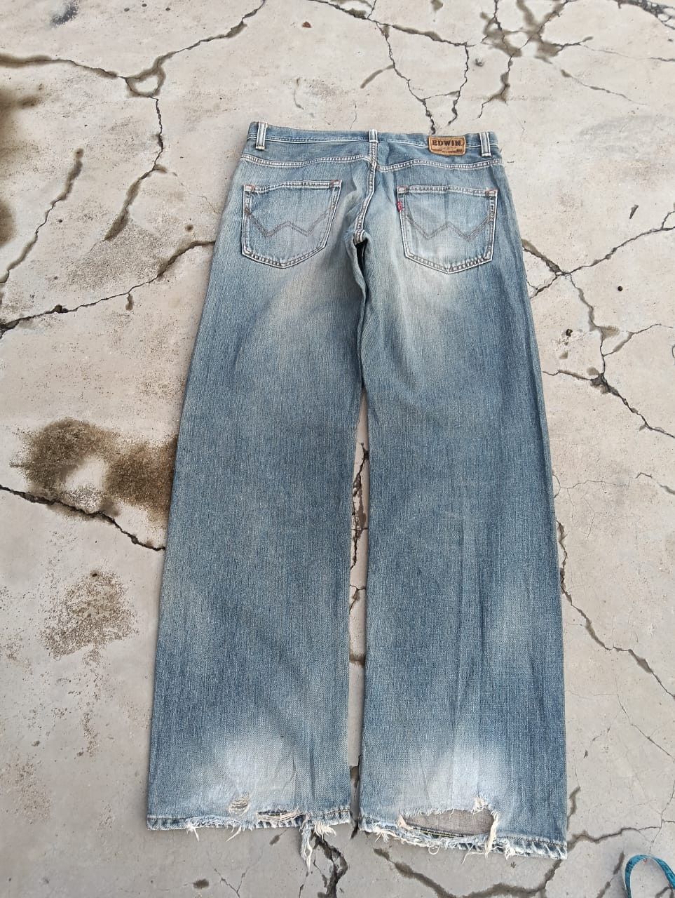 Edwin EDWIN XV Extra Baggy Exclusive Vintage Denim Jeans Size US 35 - 3 Thumbnail