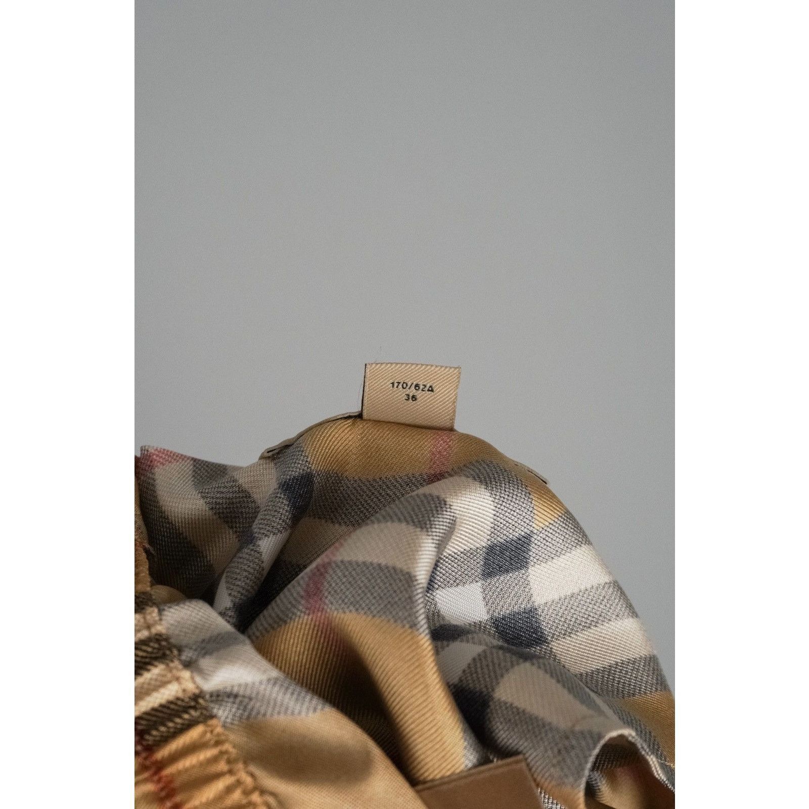 Burberry Burberry london check baroque womens silk pants Size 27" / US 4 / IT 40 - 11 Thumbnail