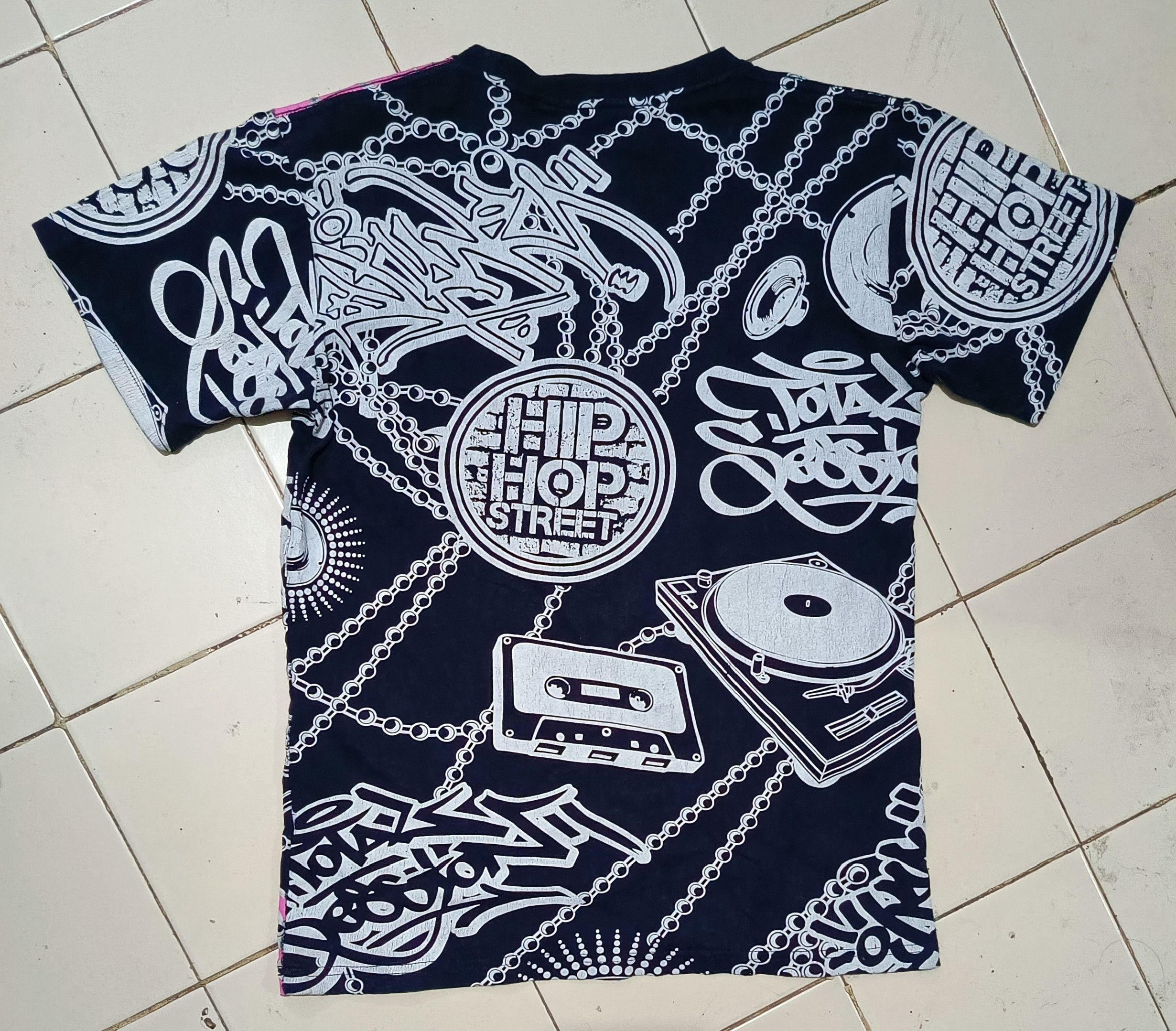 Vintage Hip Hop Street Tee by Cross - B Size US S / EU 44-46 / 1 - 2 Thumbnail
