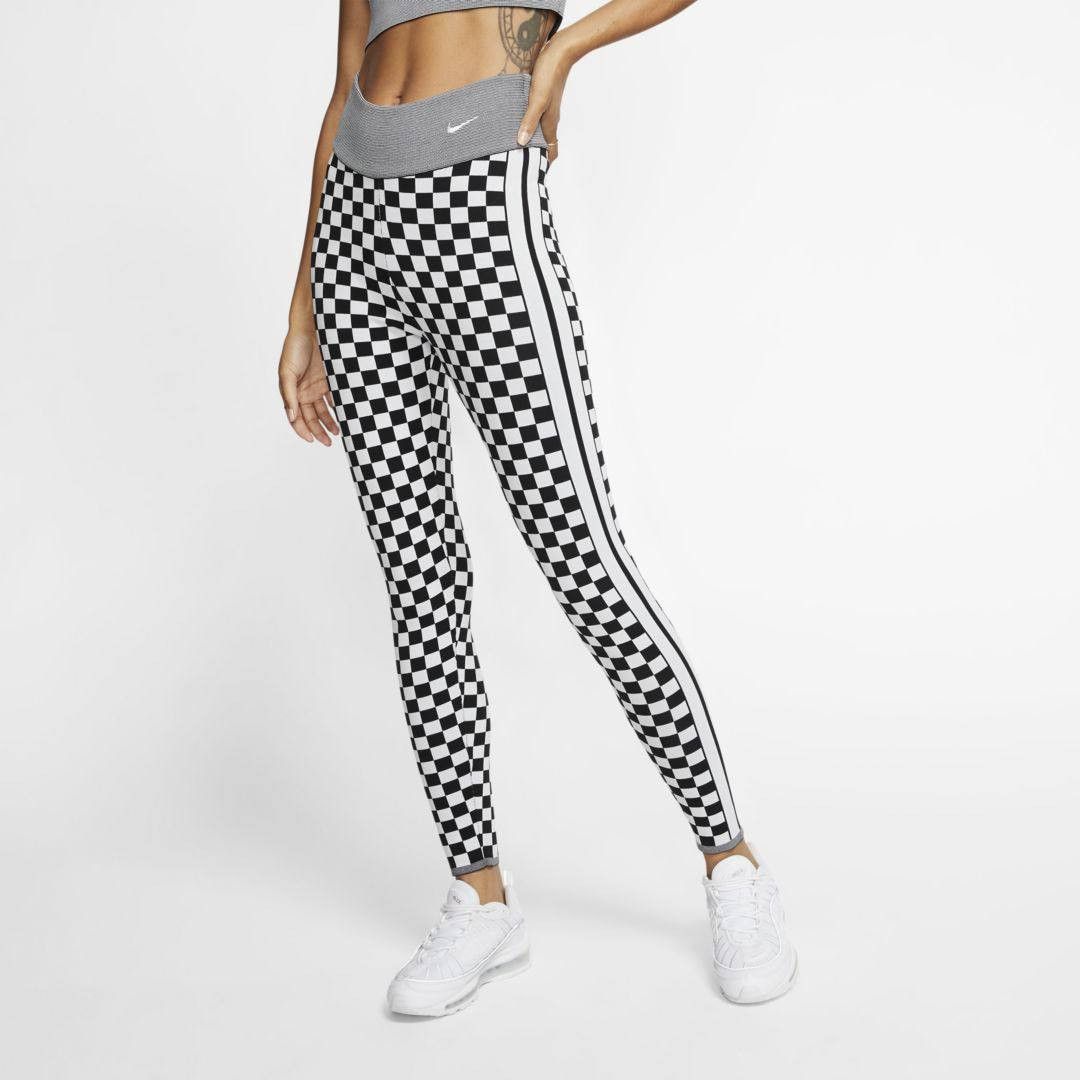 Nike Nike Rare Womens Tights Check XS Size 30" / US 8 / IT 44 - 4 Thumbnail