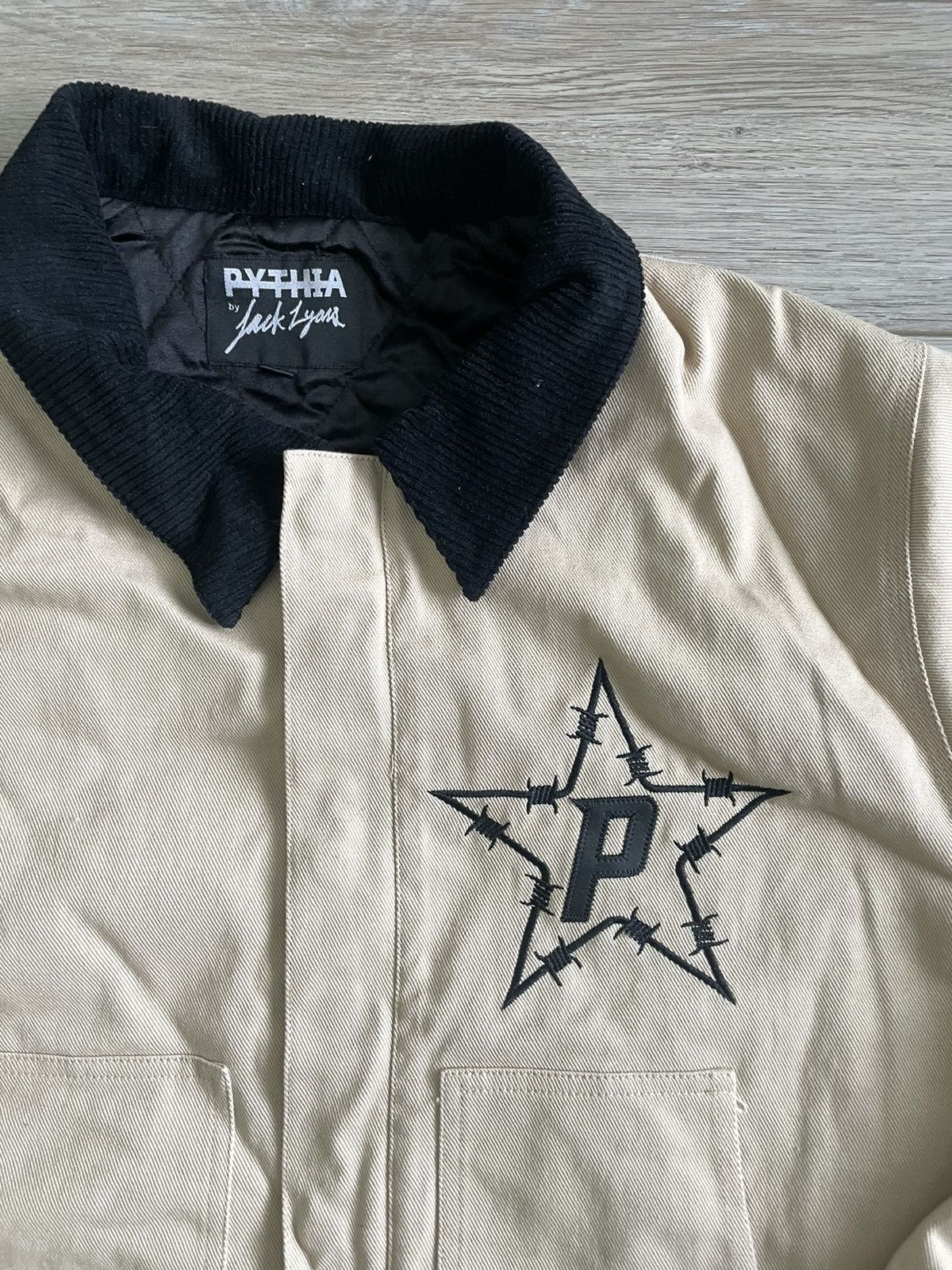 Pythia Pythia Corduroy Collar Work Jacket Size US XL / EU 56 / 4 - 2 Thumbnail