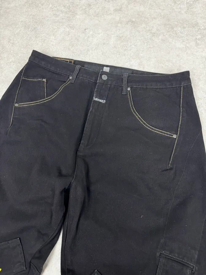 Marithe + Francois Girbaud 2000s Marithé + François Girbaud Black & Yellow Pants Size US 37 - 6 Thumbnail