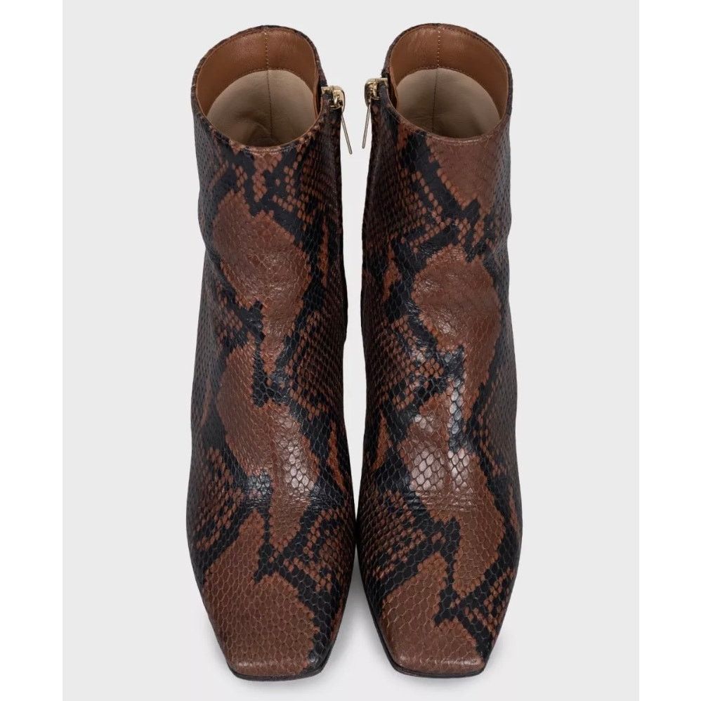 Jimmy Choo Jimmy Choo Animal-Print Leather Ankle Boots Sz 37 Size US 7 / IT 37 - 2 Thumbnail