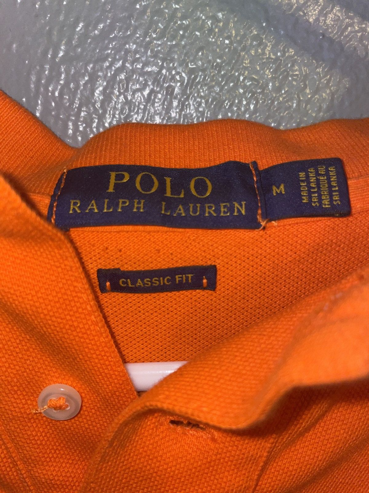 Polo Ralph Lauren Orange Polo Ralph Lauren Polo Size US M / EU 48-50 / 2 - 3 Thumbnail