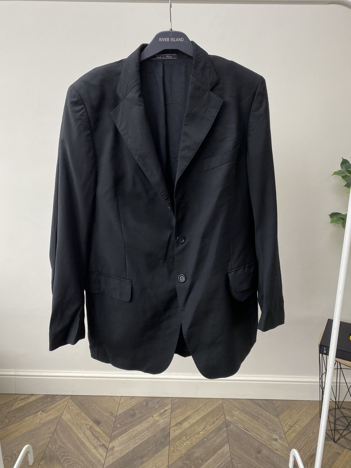 Other Vintage Prandina Black Blazer Size 50R - 2 Thumbnail