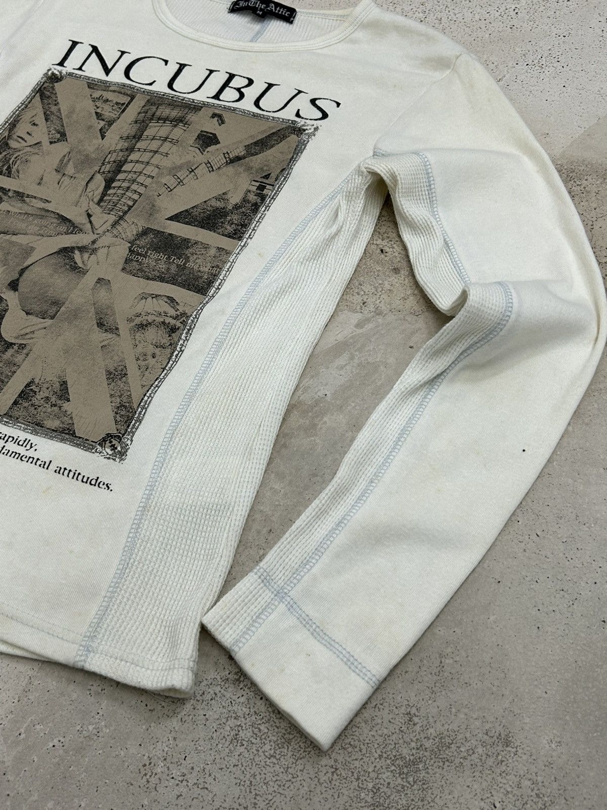 Designer × Japanese Brand Vintage Incubus Long Sleeve – Rock Grunge Aesthetic Size US S / EU 44-46 / 1 - 4 Thumbnail