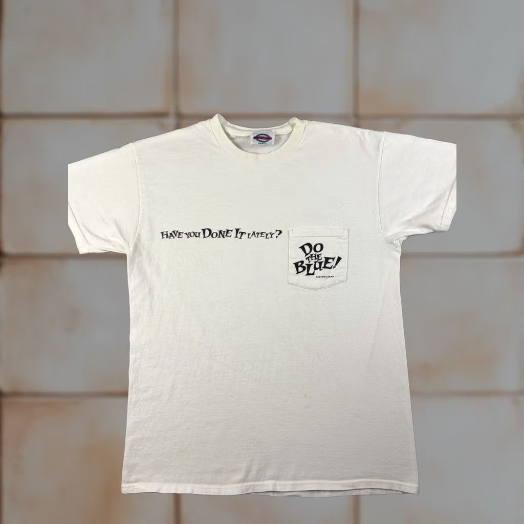 Vintage VINTAGE Gear T-Shirt White 90s Crew Neck Graphic Print Short Sleeve Men L Size US L / EU 52-54 / 3 - 1 Thumbnail