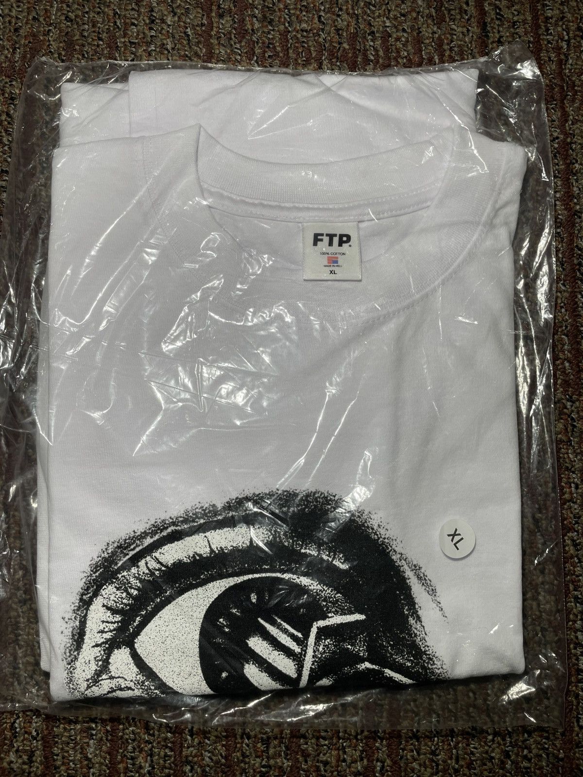 Fuck The Population FTP Flocked Tee (X-Large) Size US XL / EU 56 / 4 - 2 Thumbnail