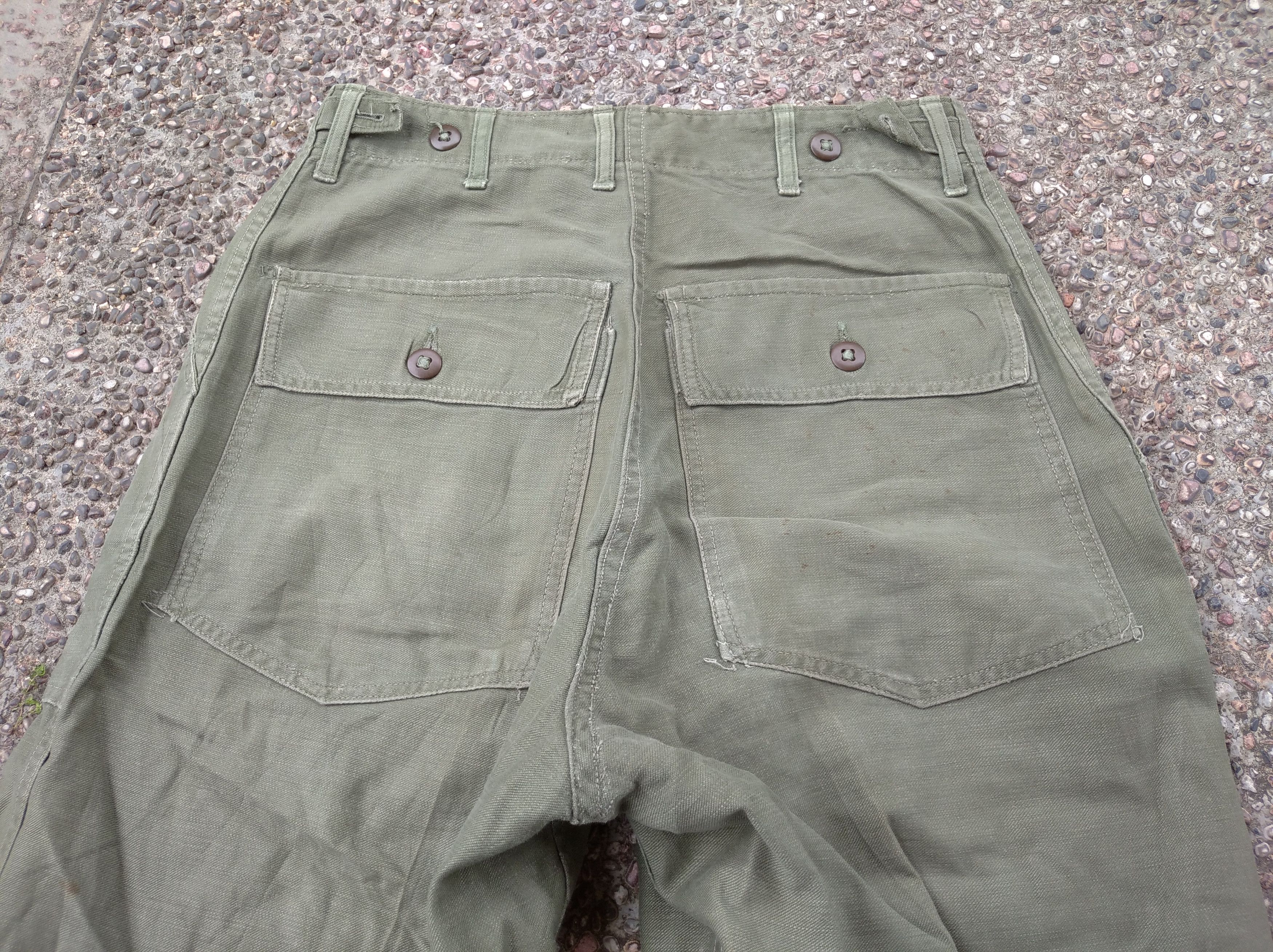 Vintage Vintage 60'sOG-107 Fatique trousers pants size 28 Size US 28 / EU 44 - 6 Thumbnail