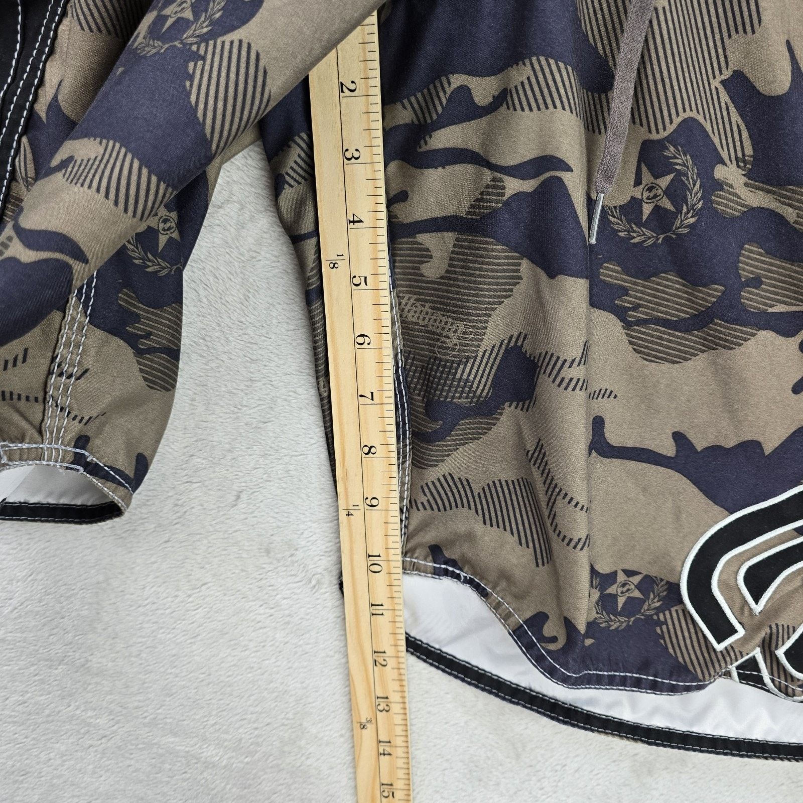 Billabong Vintage Billabong Board Shorts Mens Size 40 Green Camo Y2K Size US 40 / EU 56 - 7 Thumbnail
