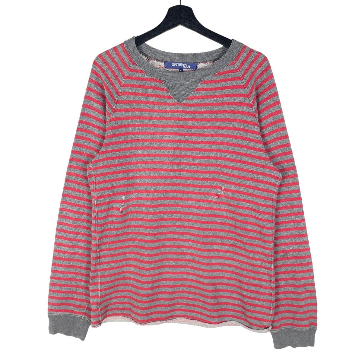 Comme des Garcons Junya Watanabe Man Comme Des Garcons Distressed Sweatshirt Size US M / EU 48-50 / 2 - 1 Thumbnail