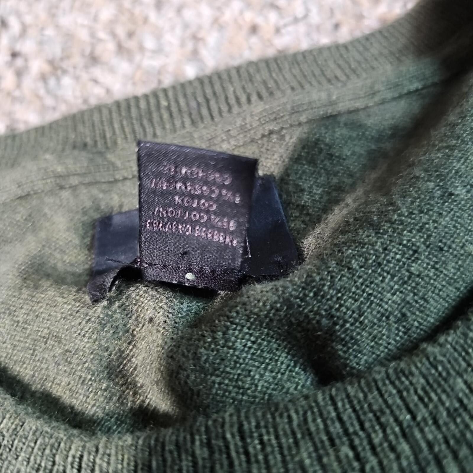 14th & Union 14th & Union XL Green Sweater Cotton Cashmere Size US XL / EU 56 / 4 - 4 Thumbnail