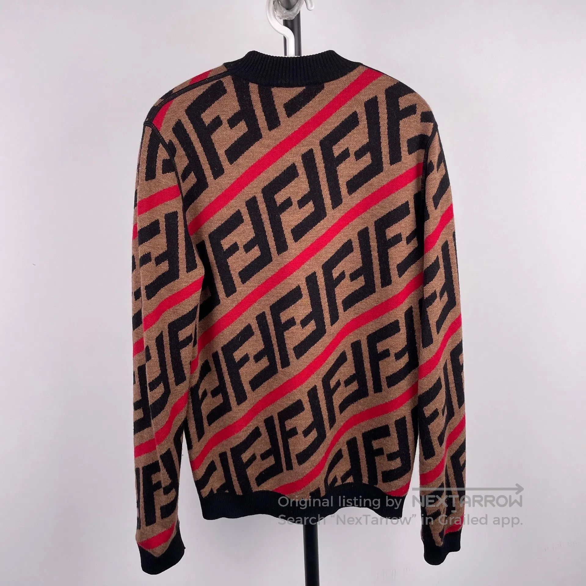 Fendi FENDI Black logo cotton hoodie size 46 with color block| Size US S / EU 44-46 / 1 - 2 Thumbnail