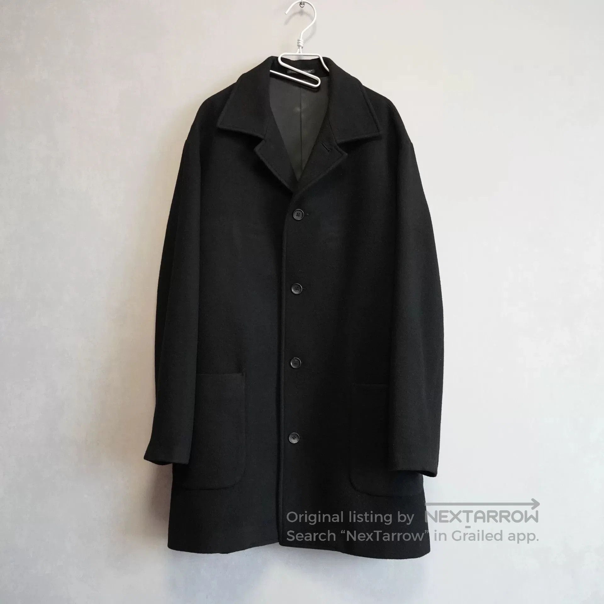 Yohji Yamamoto Yohji Yamamoto Black Long Jacket. Size US XS / EU 42 / 0 - 2 Thumbnail