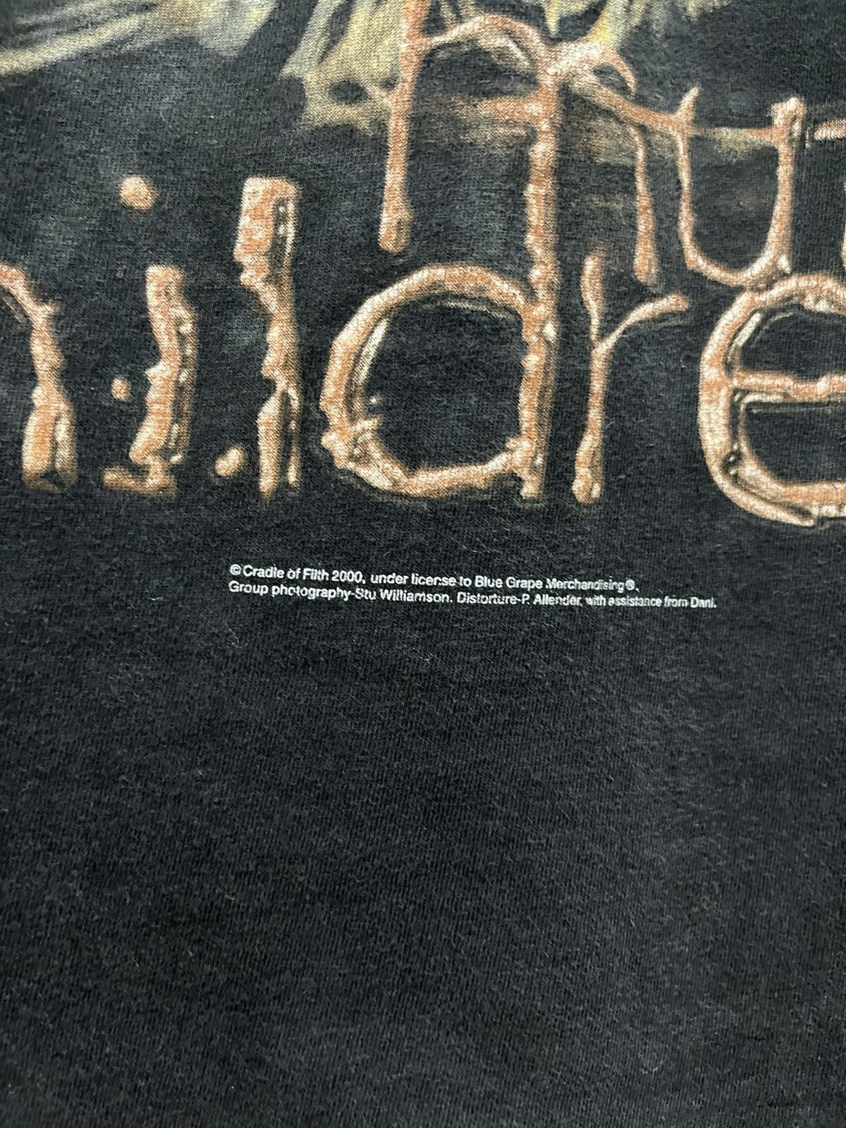 Band Tees Vintage Cradle of filth tees Size US M / EU 48-50 / 2 - 4 Thumbnail