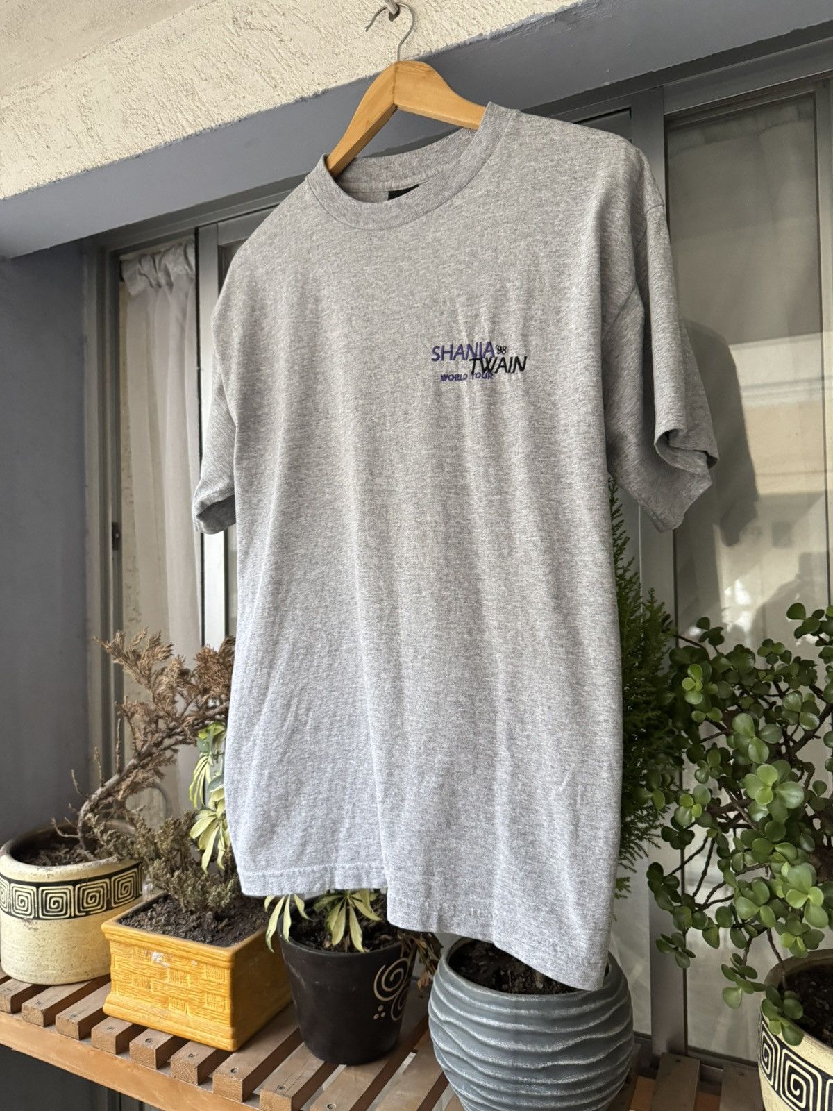 Band Tees × Vintage Vintage Shania Twain world tour 1998 Size US L / EU 52-54 / 3 - 3 Thumbnail