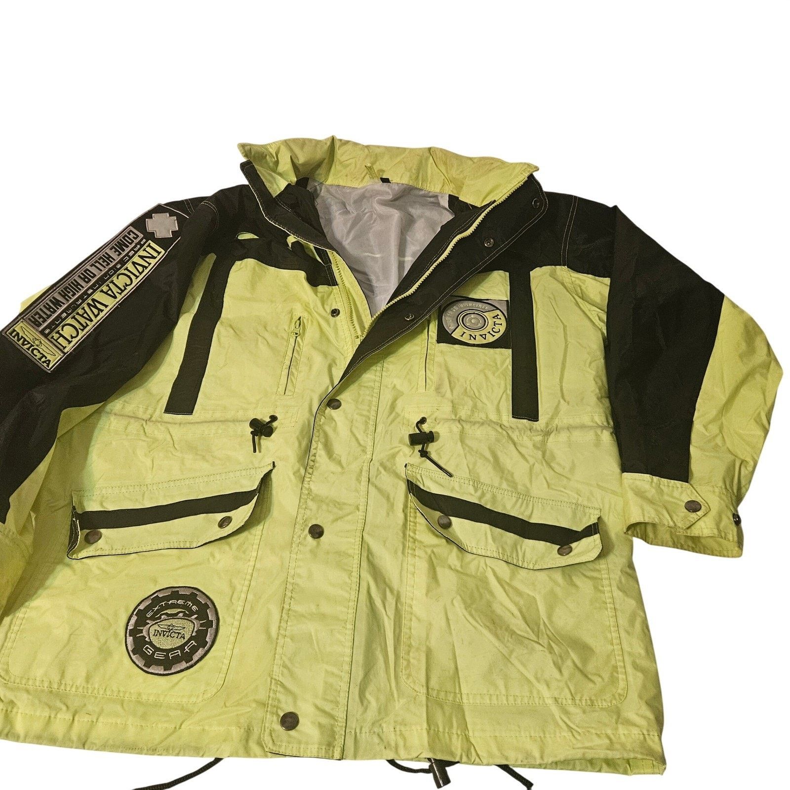 Invicta VINTAGE Y2K INVICTA EXTREME SAILING WIND RAIN JACKET L Size US L / EU 52-54 / 3 - 2 Thumbnail