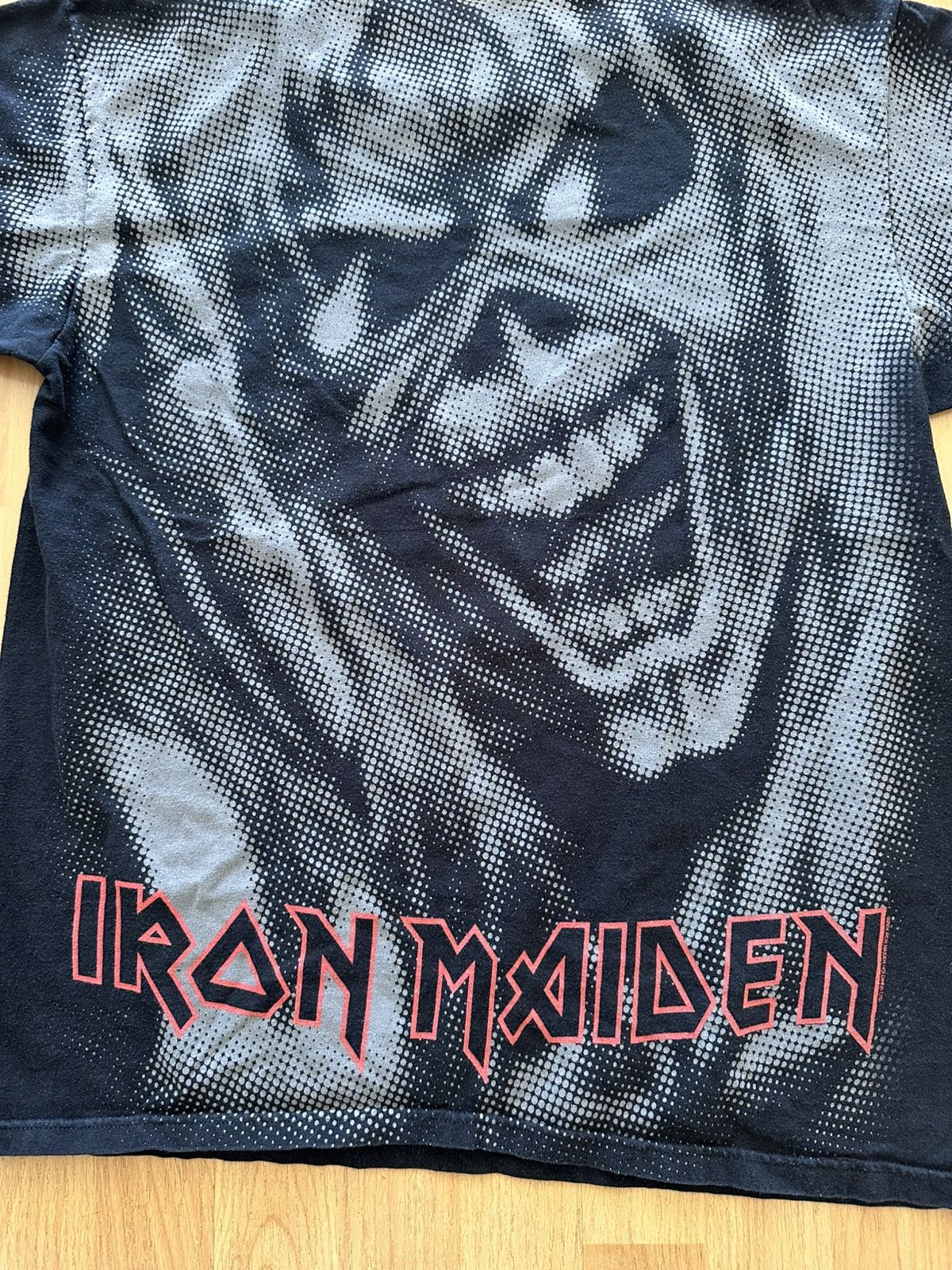 Band Tees × Iron Maiden × Liquid Blue Vintage Y2K Liquid Blue Iron Maiden Tee AOP Double Sided Size US L / EU 52-54 / 3 - 11 Thumbnail
