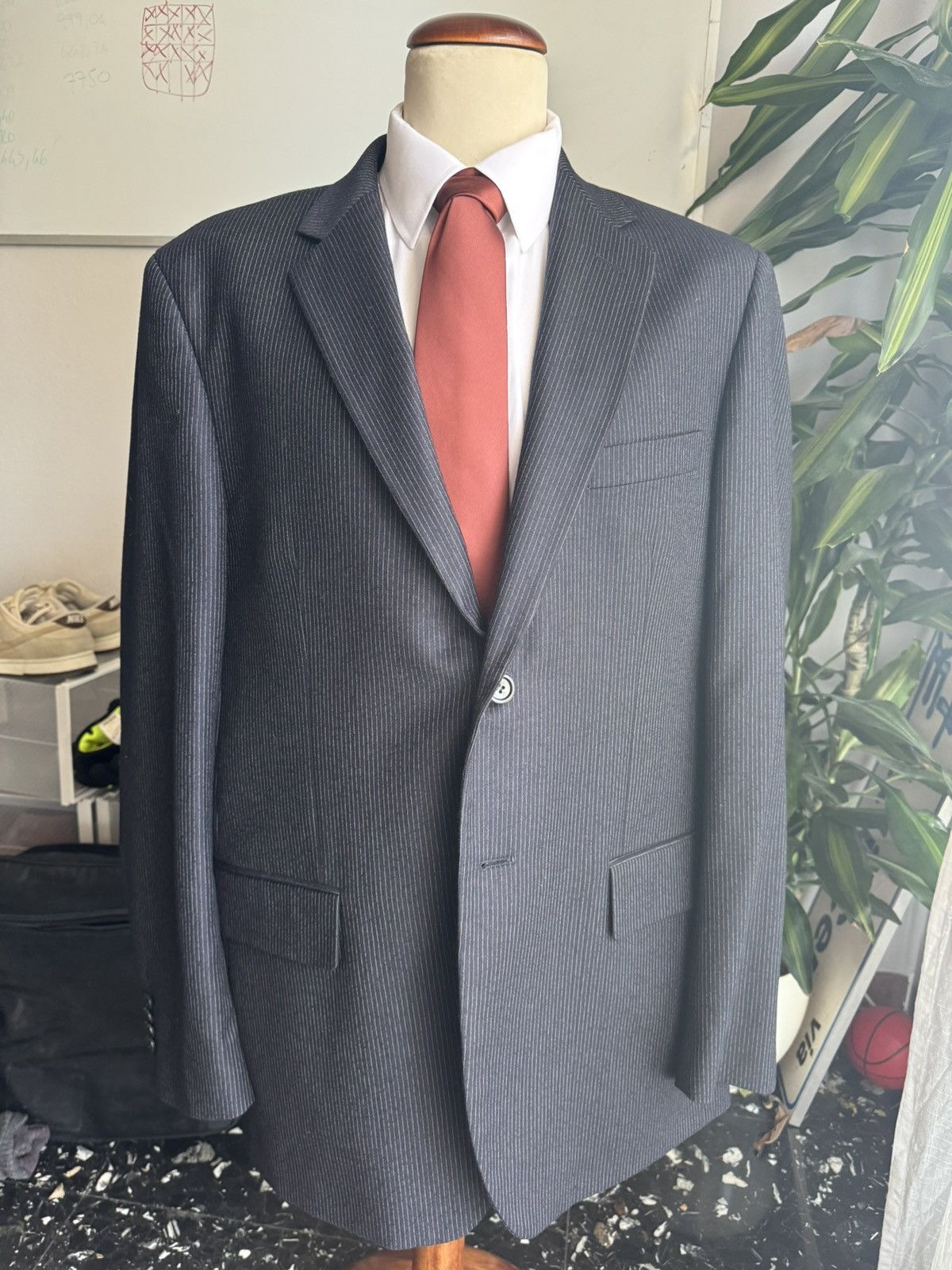 Other Brian and Berry blue suit 54 Size 54R - 1 Thumbnail