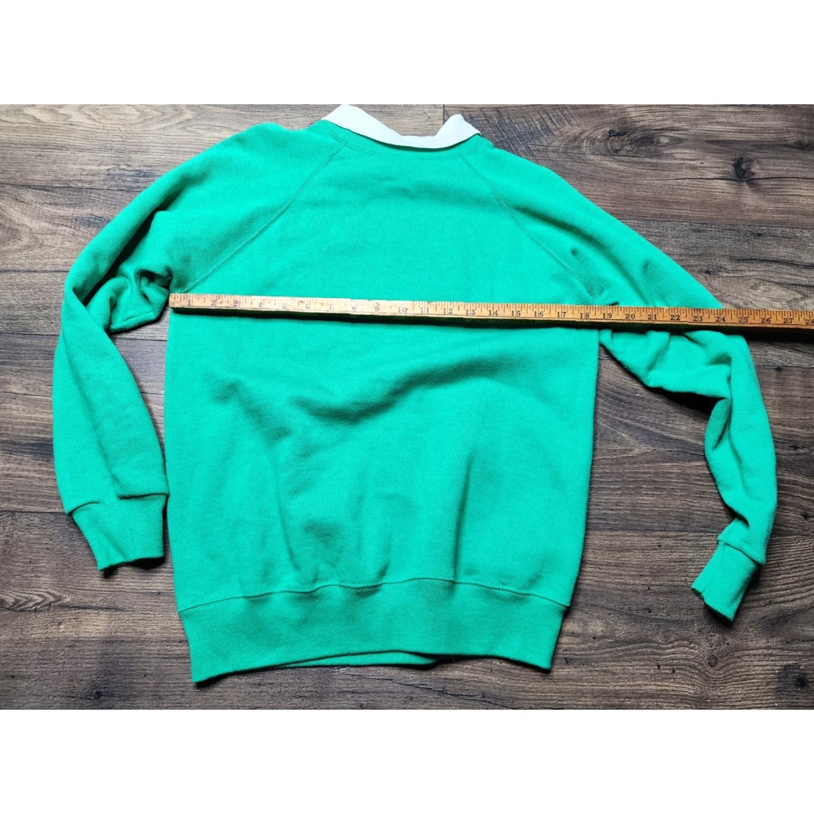 Vintage Vtg 90s Grandma Golf Sweatshirt M Mens Green Crewneck Pullover Distressed Knit Cotton Blend Logo Patches Graphic Print Vintage Theme Golf Size US M / EU 48-50 / 2 - 2 Thumbnail