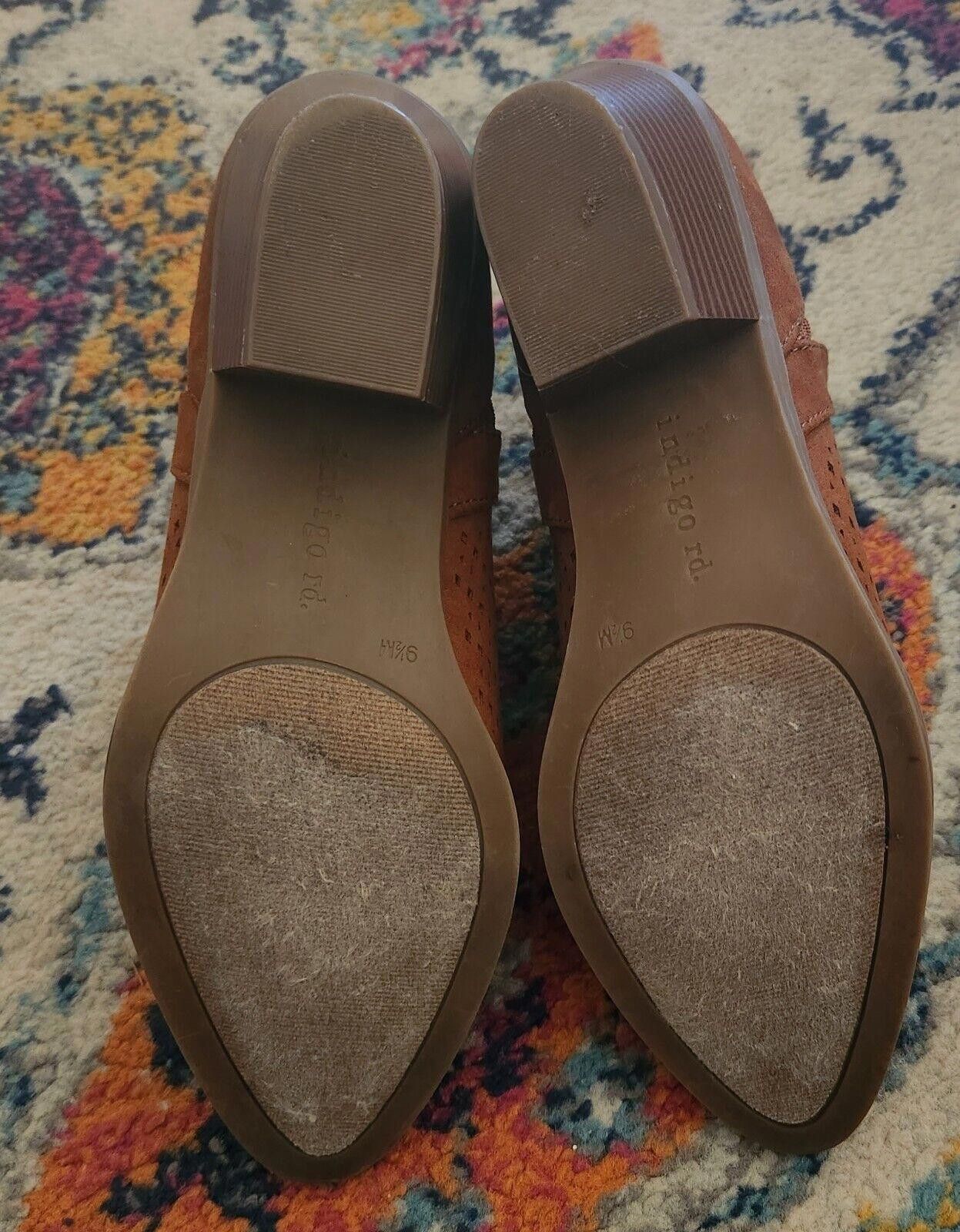 Designer Tan Indigo Rd Booties Size 9.5M Size US 9.5 / IT 39.5 - 4 Thumbnail