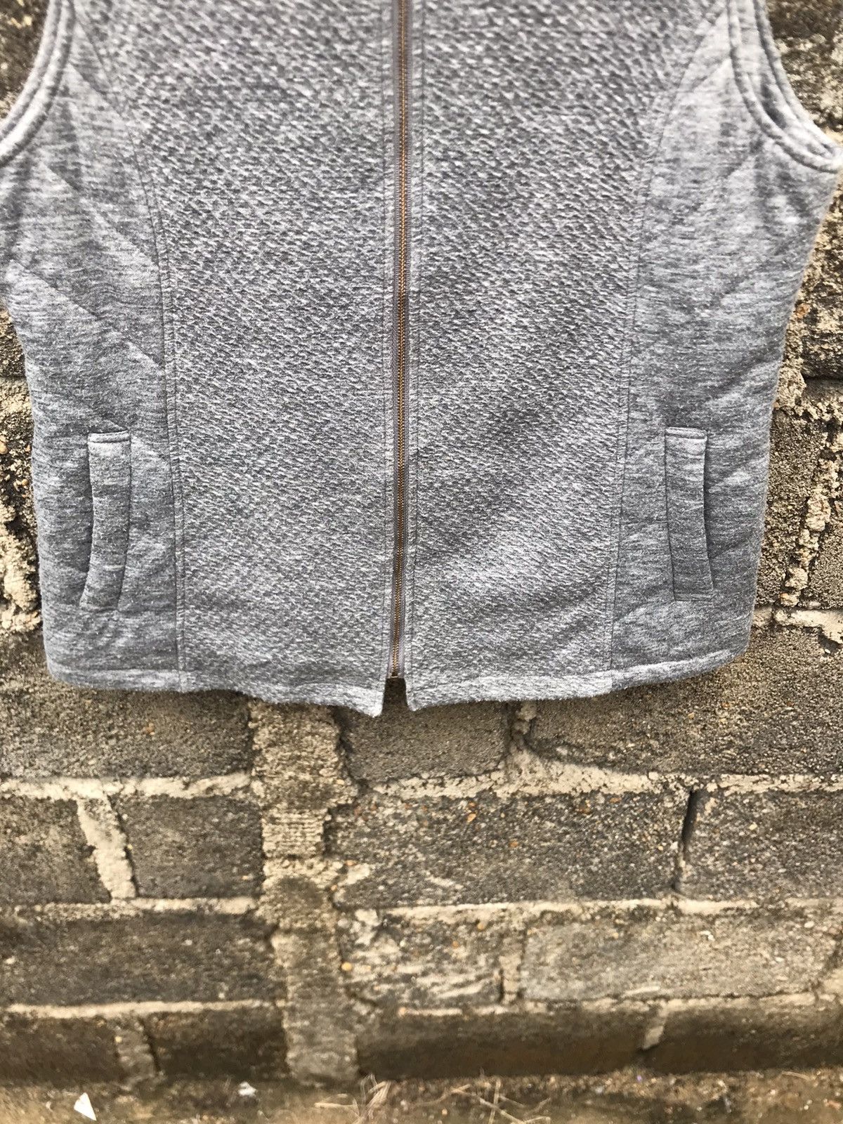 Designer × Japanese Brand × Kansai Yamamoto ⚡️Kansai Yamamoto Zipper Vest Size M / US 6-8 / IT 42-44 - 4 Thumbnail