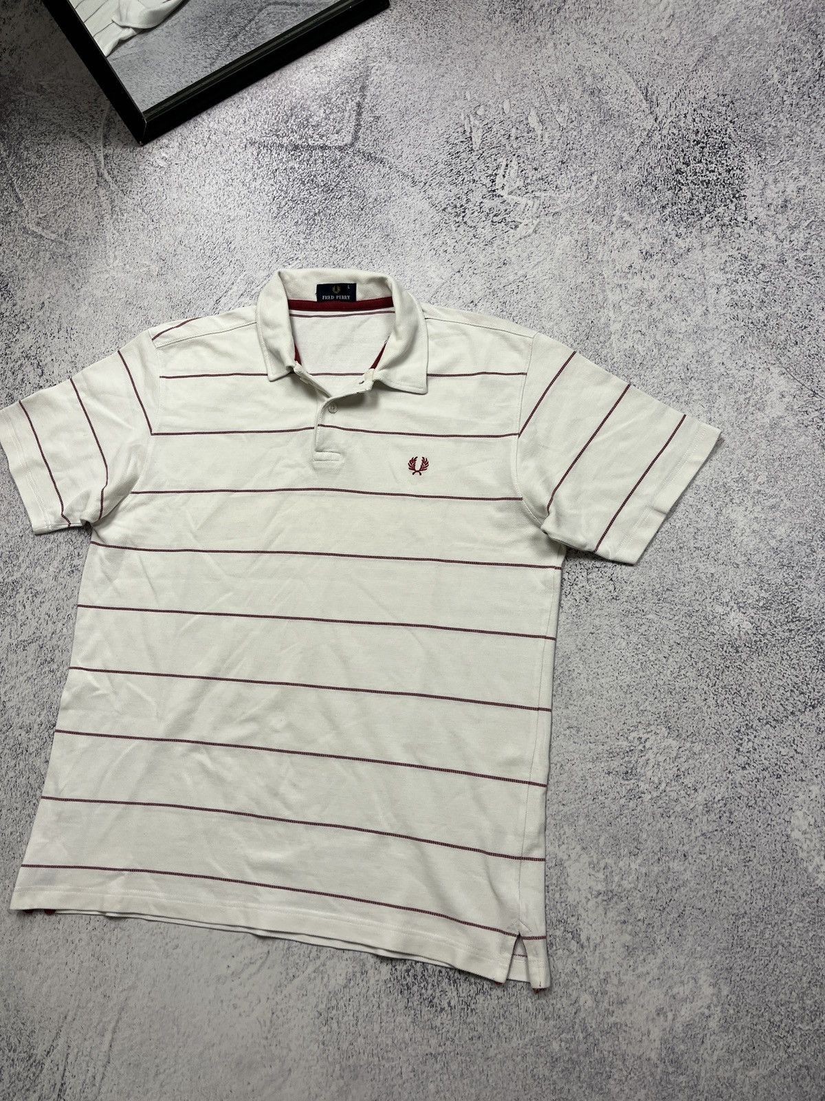 Fred Perry Fred Perry Casual Polo Shirt Streetwear Hype Mini Logo Sz L Size US M / EU 48-50 / 2 - 3 Thumbnail